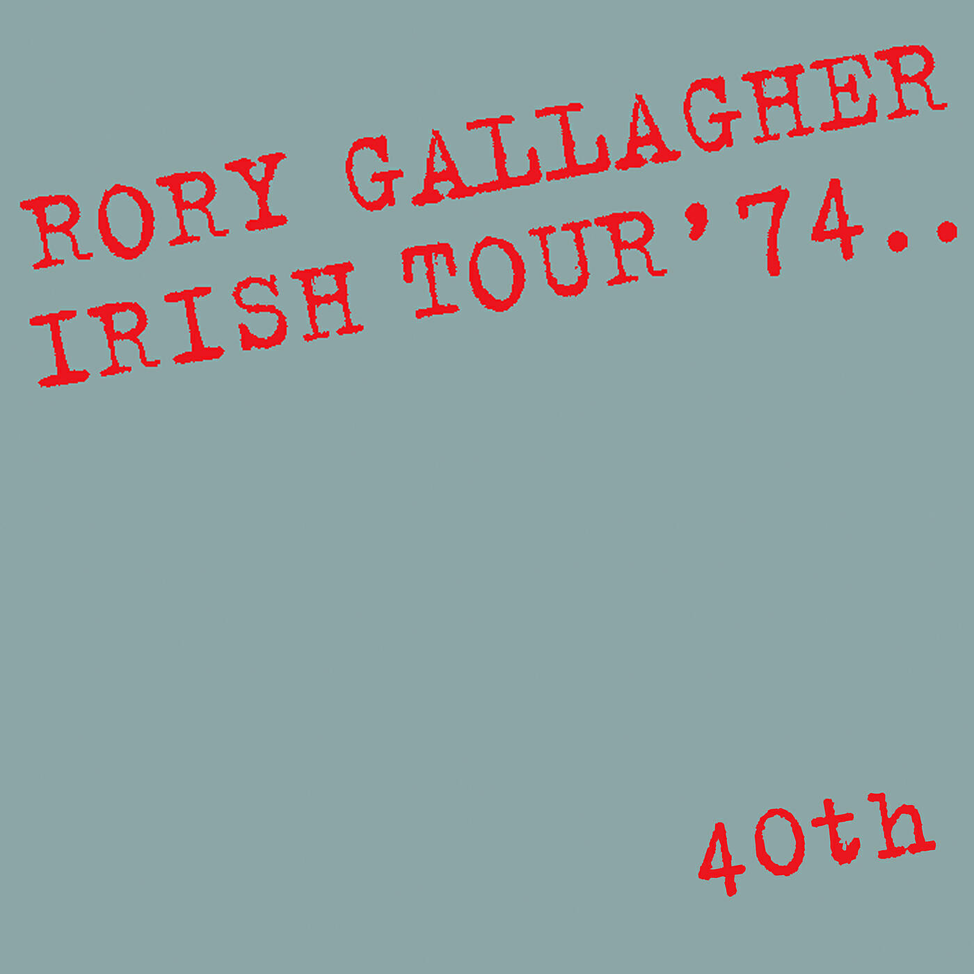 Rory Gallagher - Just A Little Bit (Live From Cork City Hall In Session)