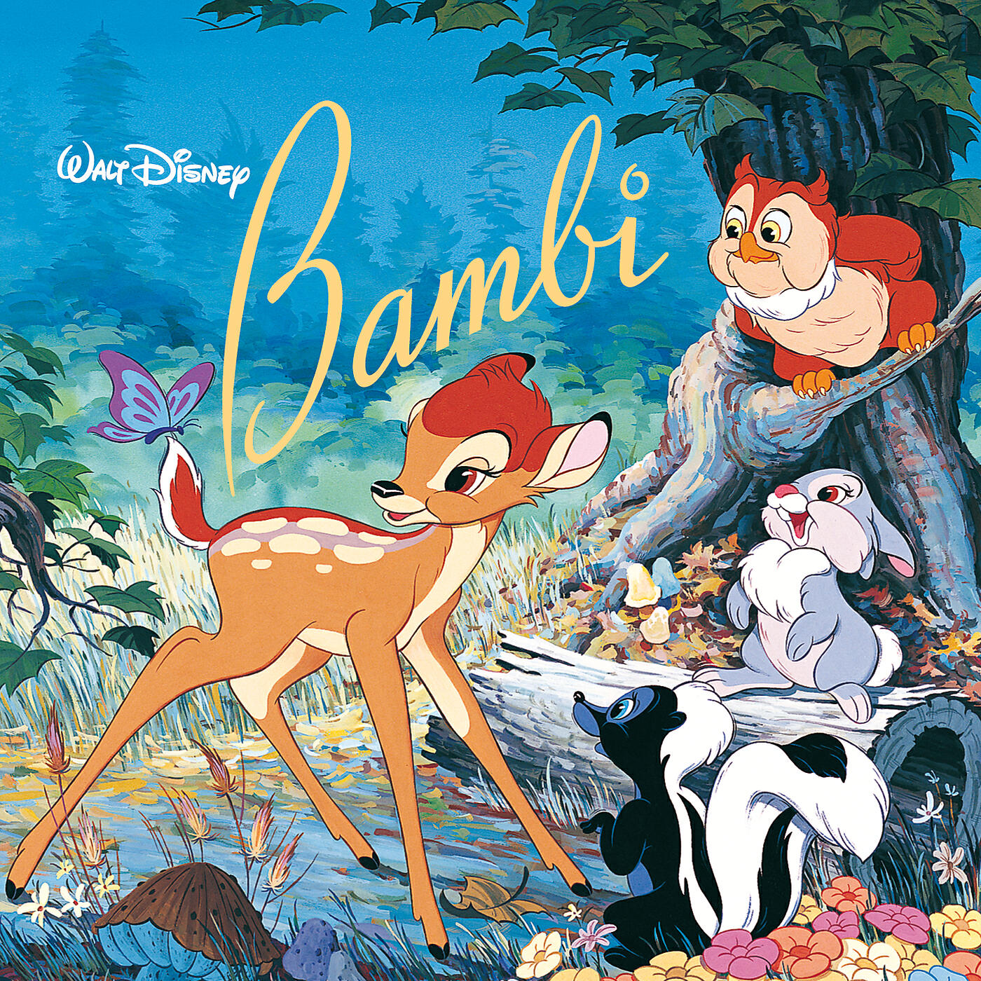 Larry Morey - The Meadow / Bambi Sees Faline / Bambi Gets Annoyed (From 