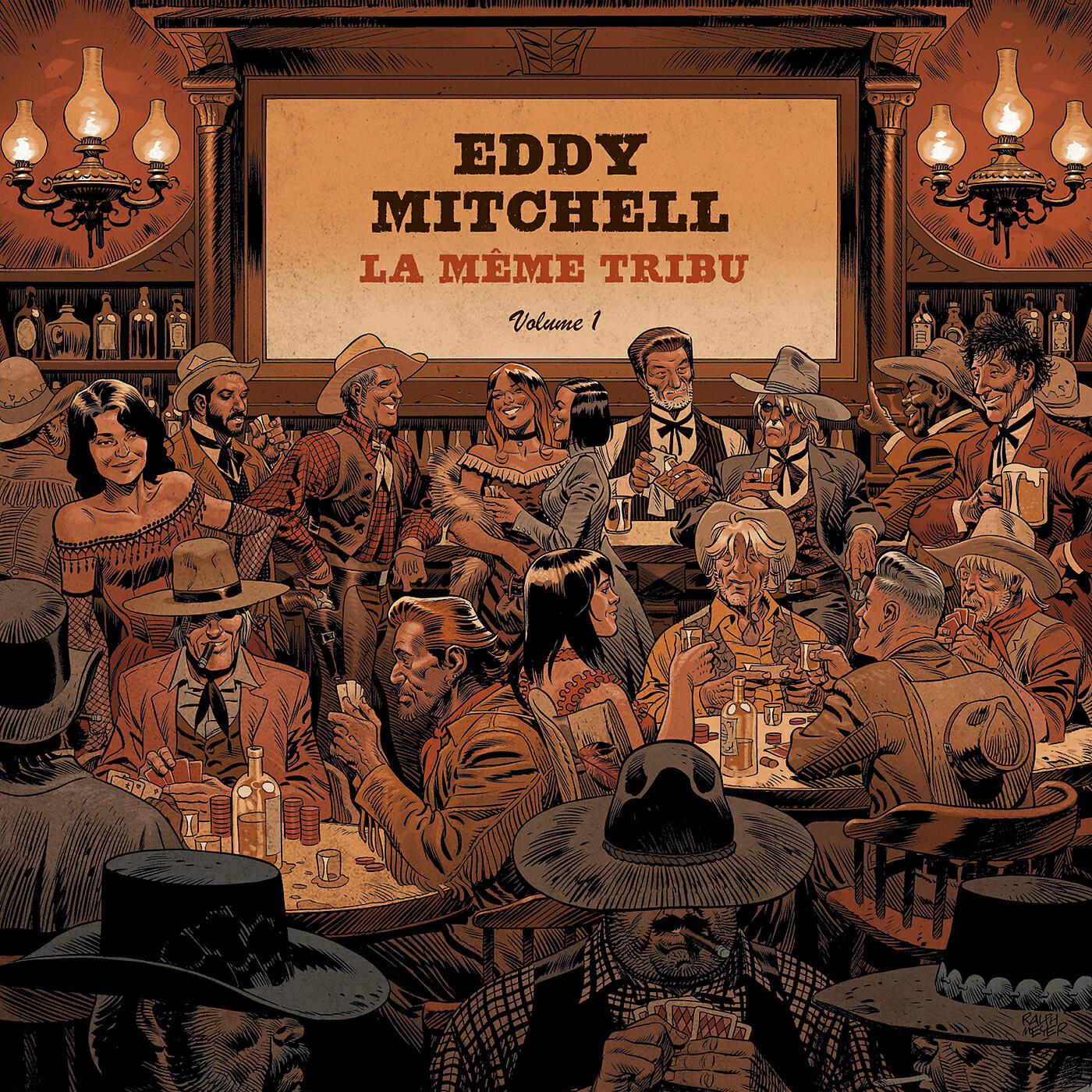 Eddy Mitchell - Un portrait de Norman Rockwell