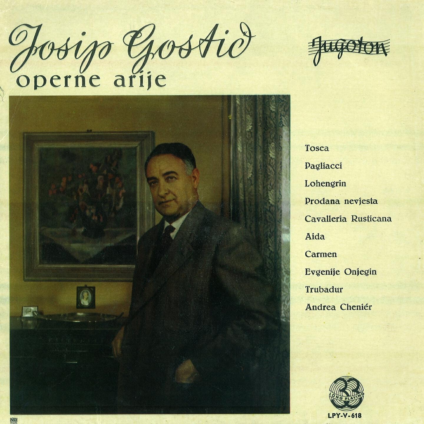 Josip Gostič - Pietro Mascagni: Cavalleria Rusticana / Oproštaj Turidua S Majkom