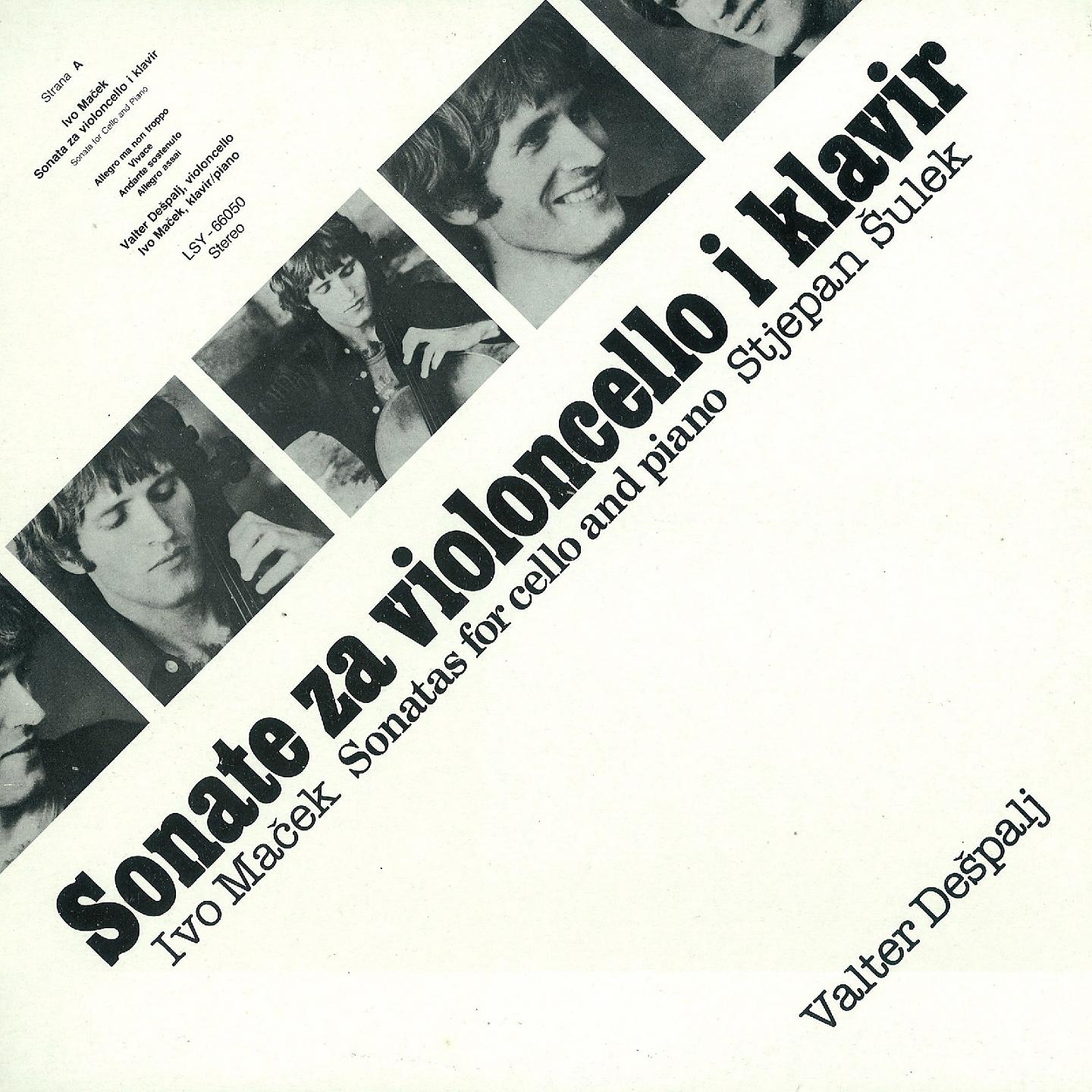 Постер альбома Sonate Za Violoncello I Klavir