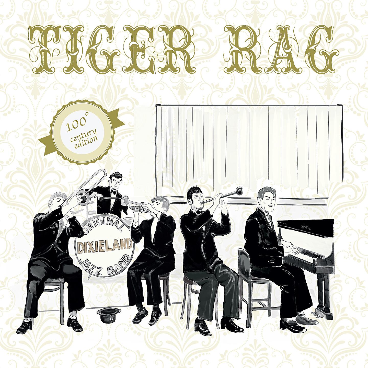 Original Dixieland Jass Band - Tiger Rag (Original Recording NYC 1917)
