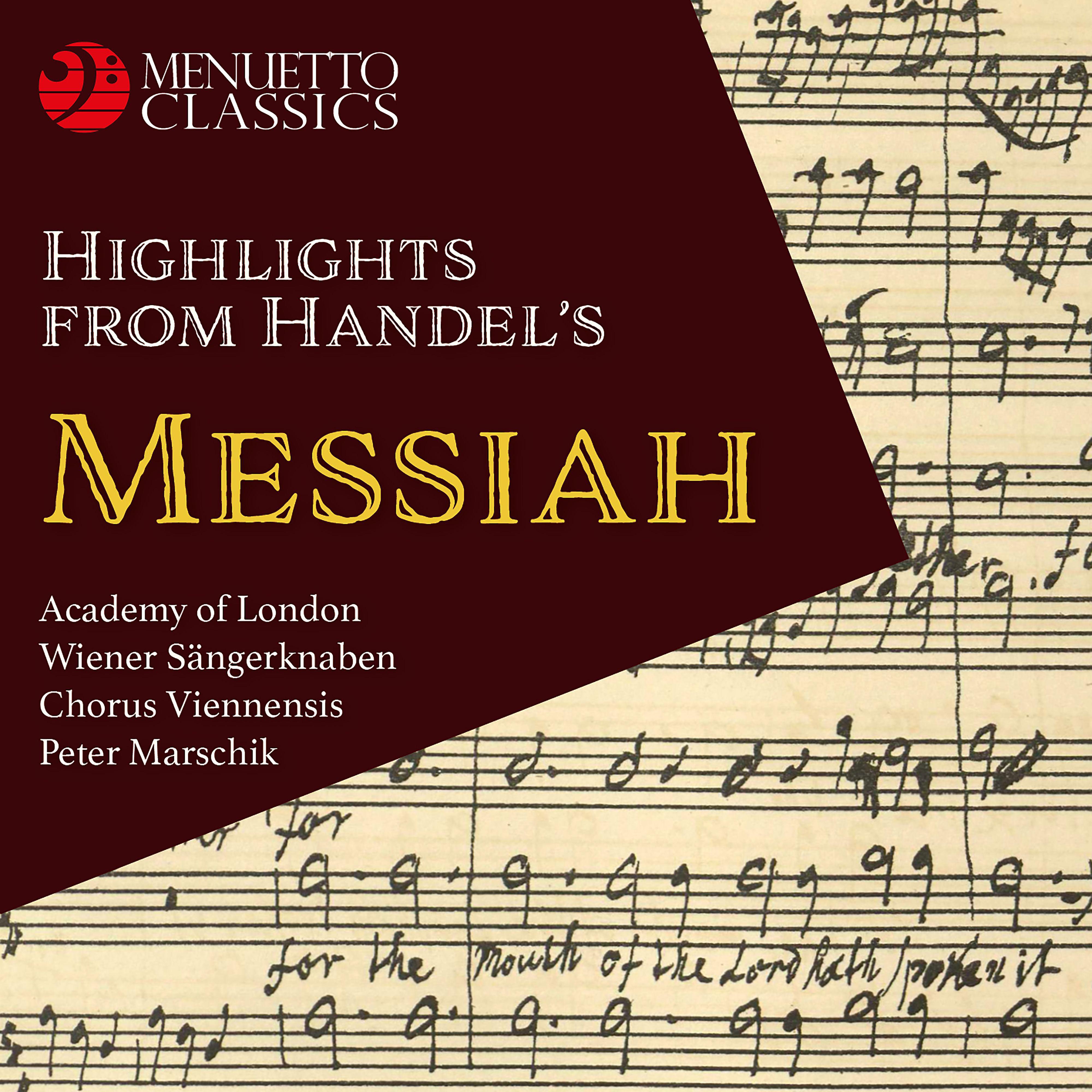 Постер альбома Highlights from Handel's Messiah
