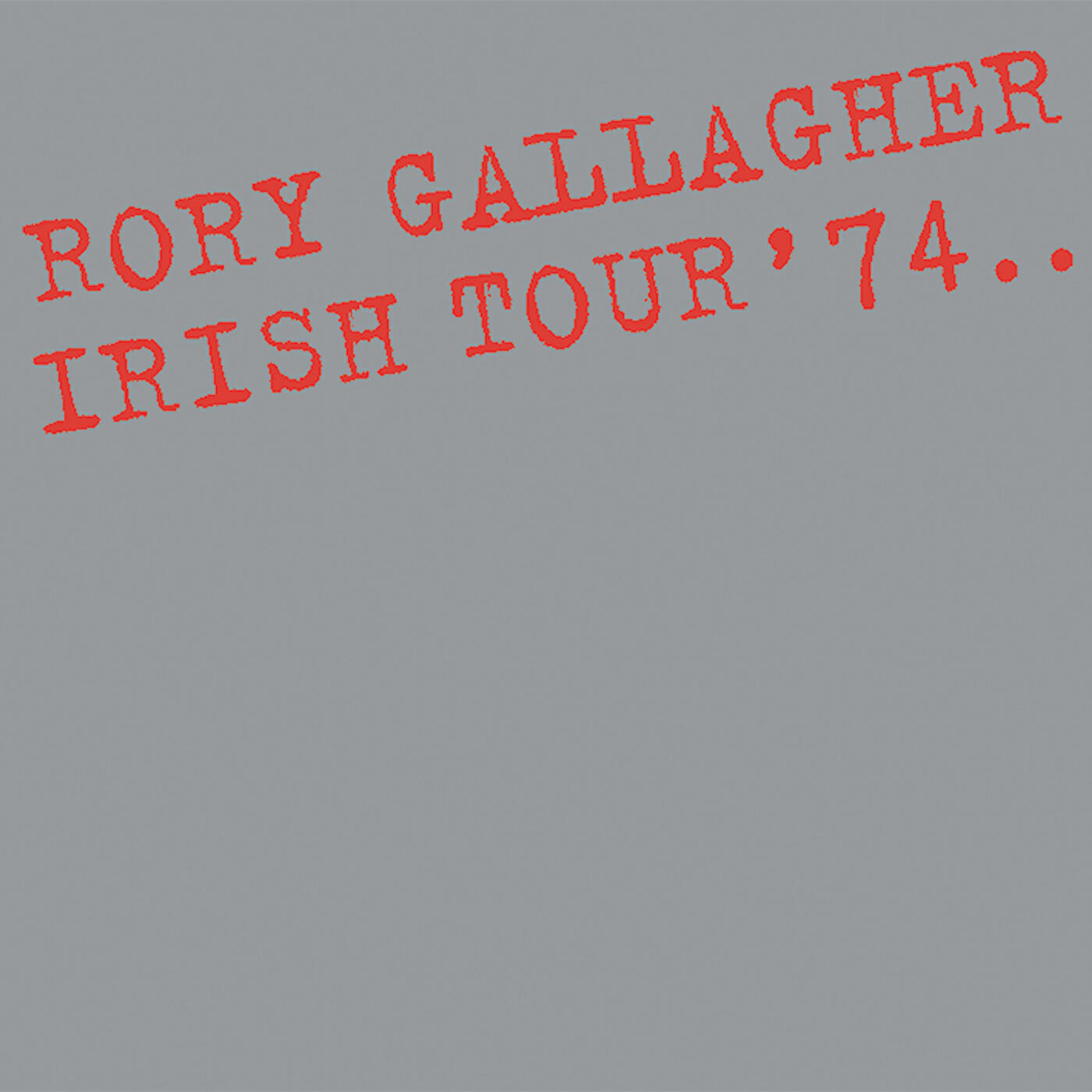 Rory Gallagher - As The Crow Flies (Live)