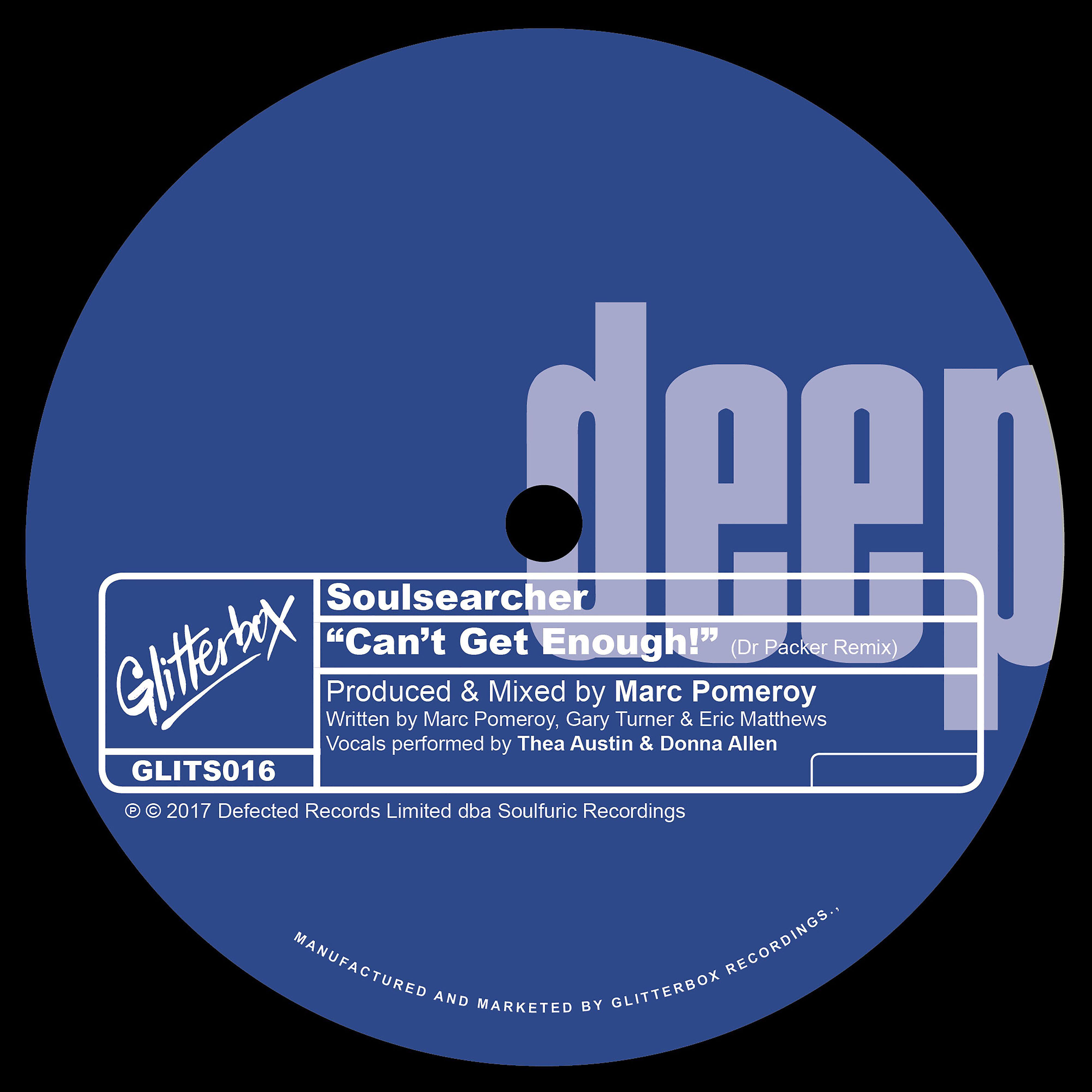 Soulsearcher - Can't Get Enough! (Dr Packer Remix)