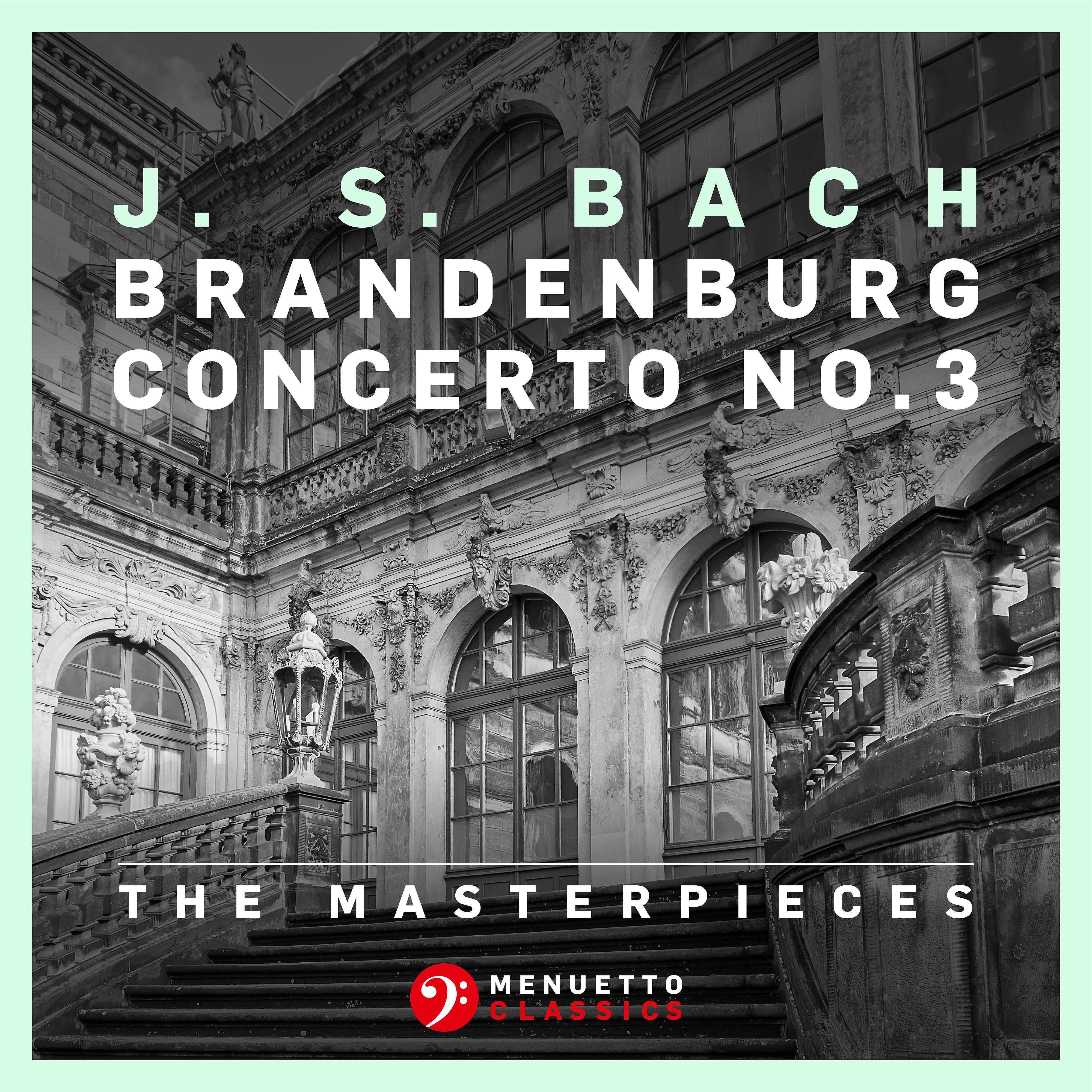 Постер альбома The Masterpieces - Bach: Brandenburg Concerto No. 3 in G Major, BWV 1048