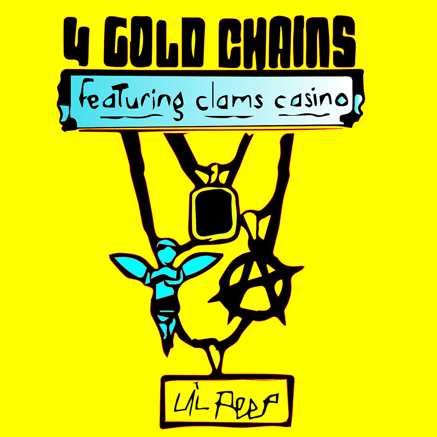 Lil Peep - 4 Gold Chains