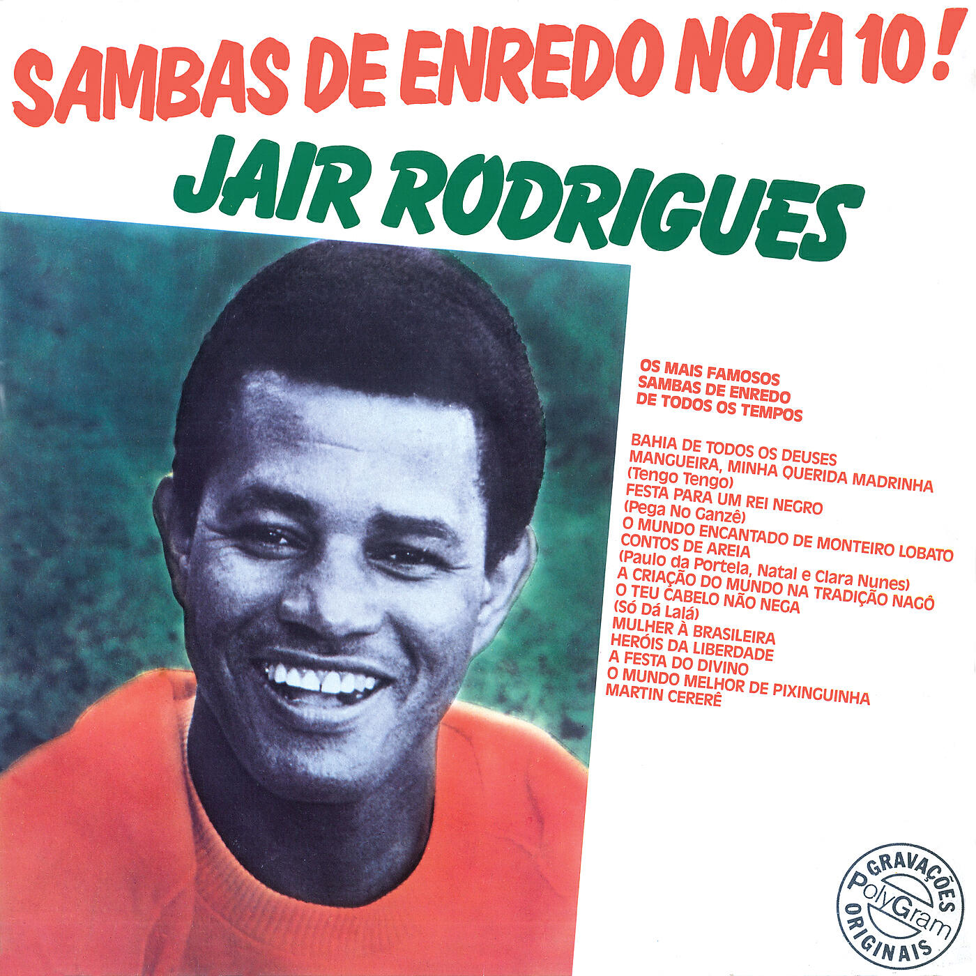 Jair Rodrigues - O Mundo Melhor De Pixinguinha (Pizindin) (Samba Enredo Do G.R.E.S Portela)