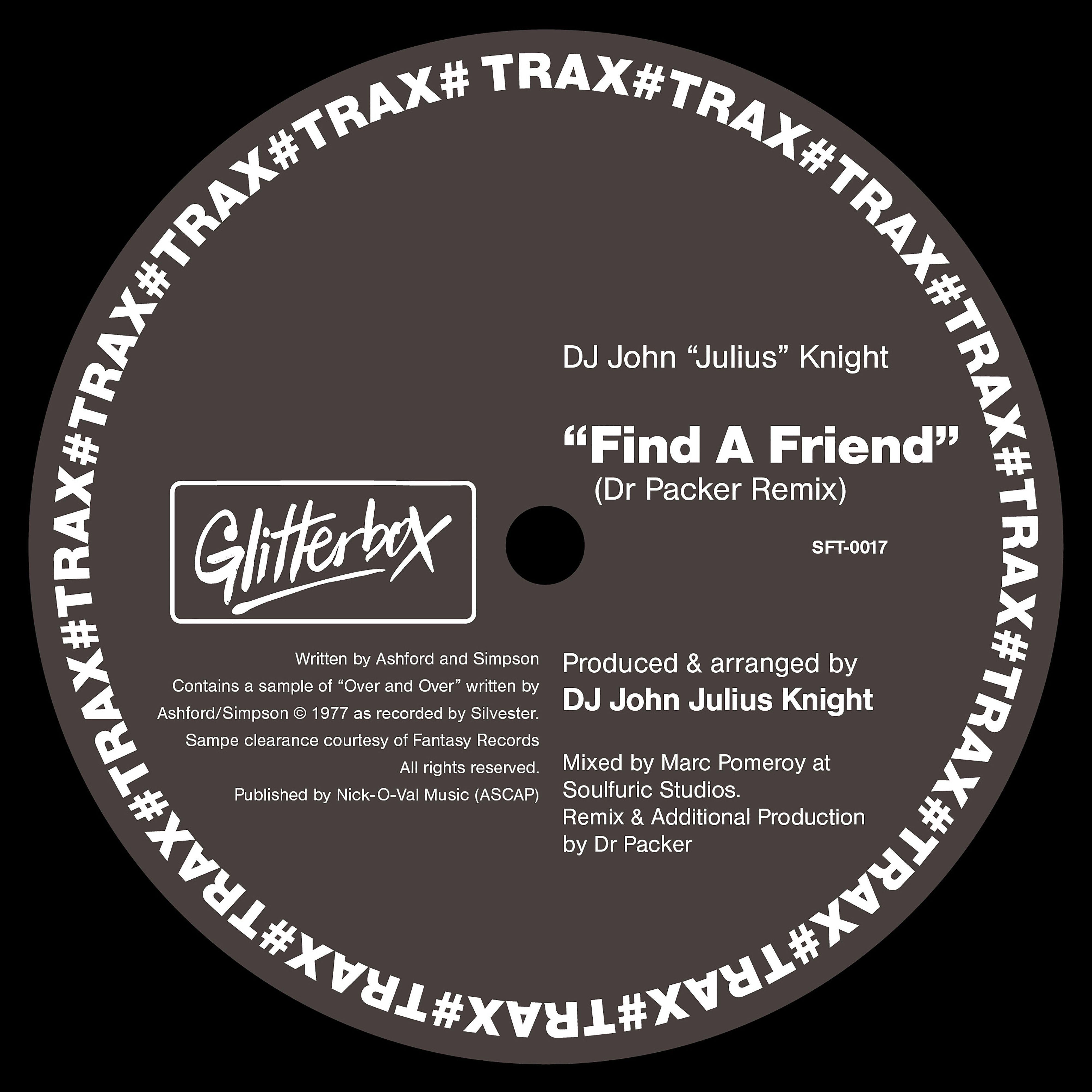 Постер альбома Find A Friend (Dr Packer Remix)