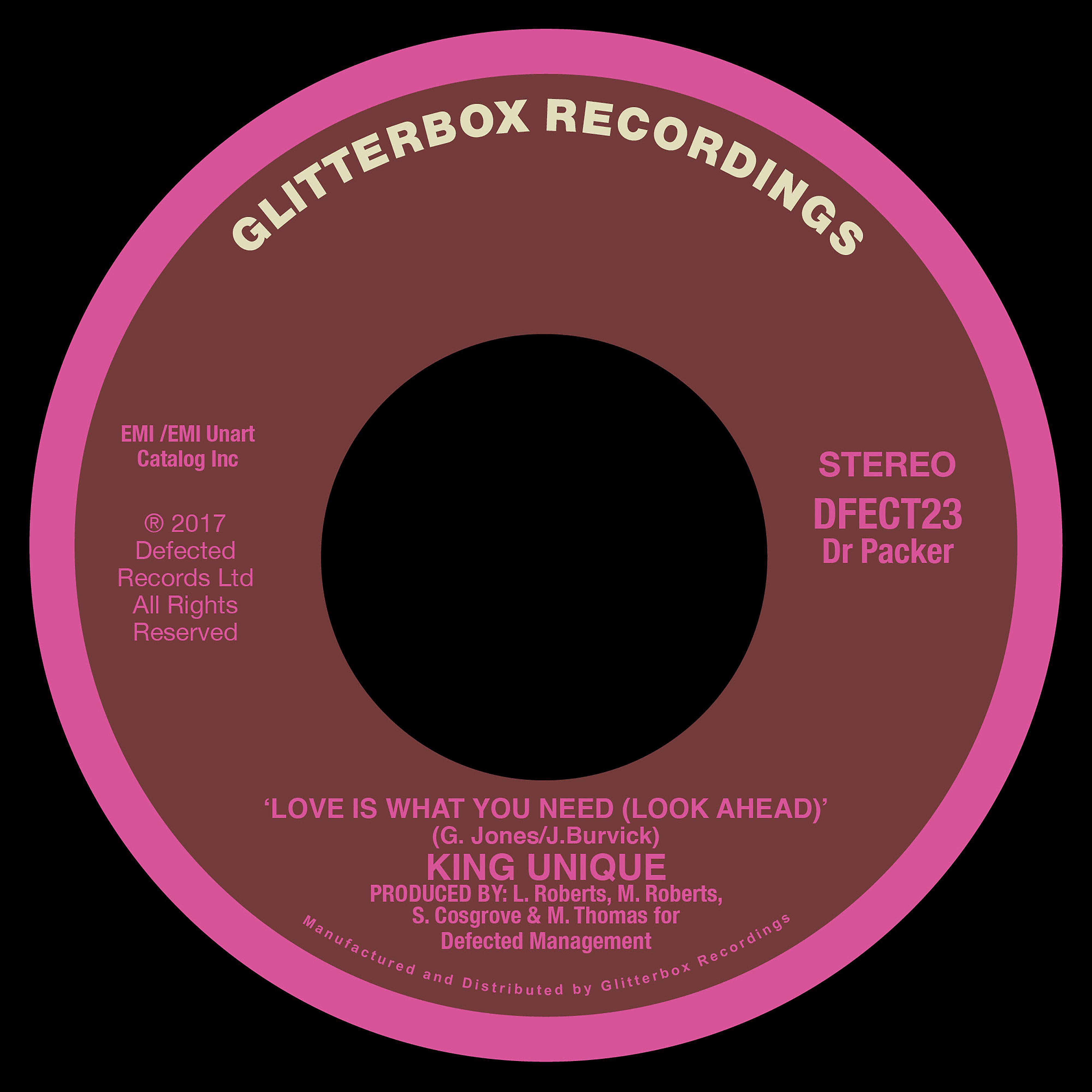 King Unique - Love Is What You Need (Look Ahead) [Dr Packer Remix]