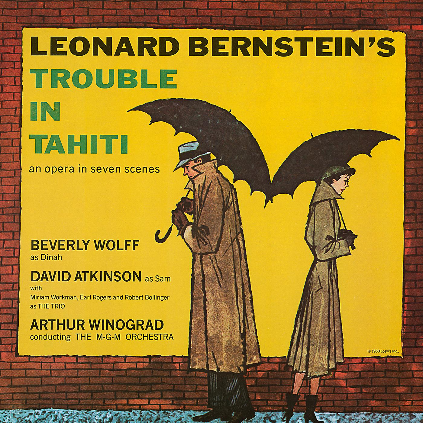 Постер альбома Bernstein: Trouble in Tahiti