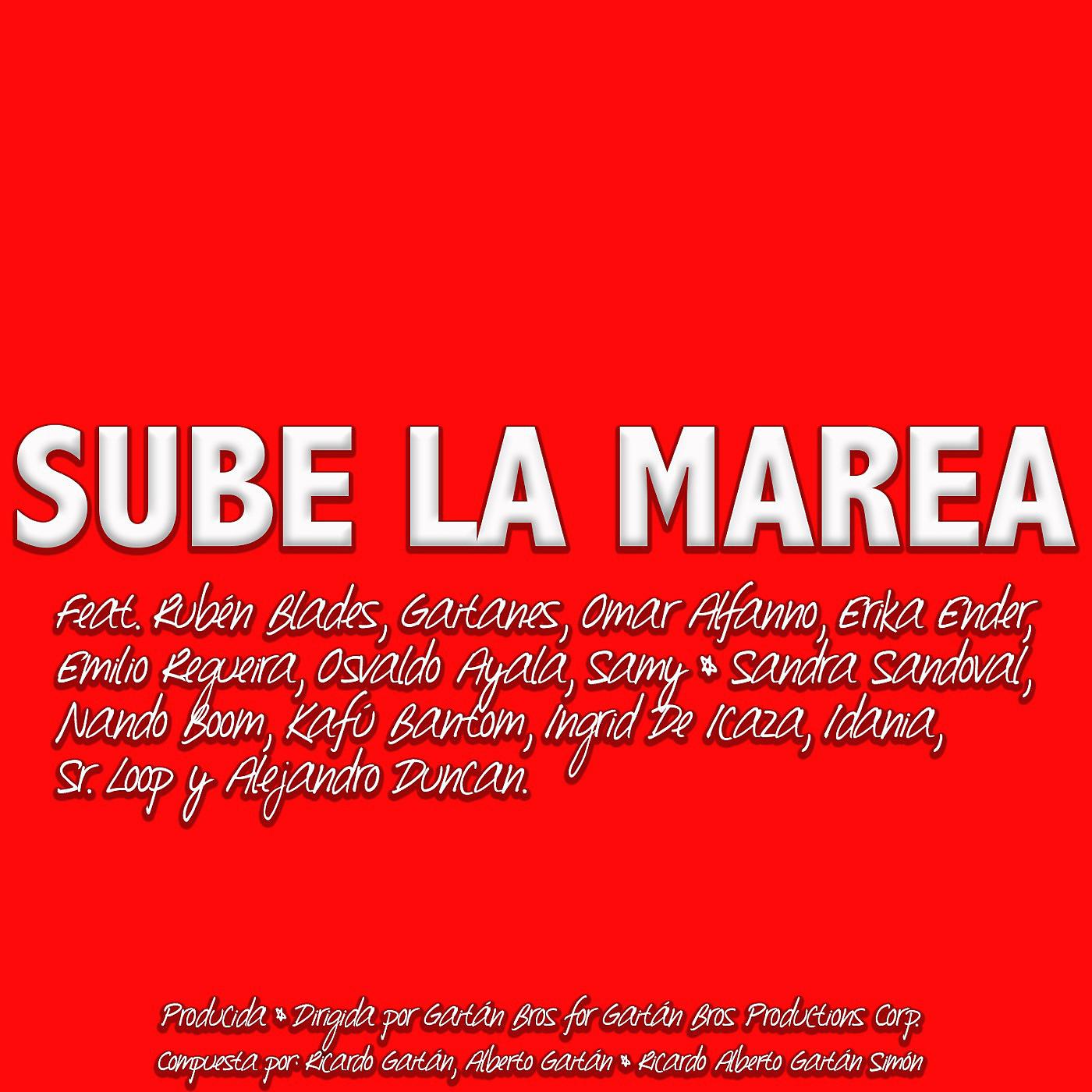 Постер альбома Sube La Marea