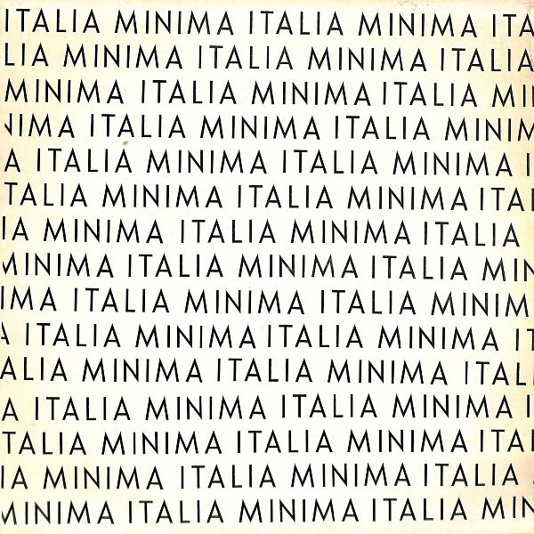 Постер альбома Italia minima