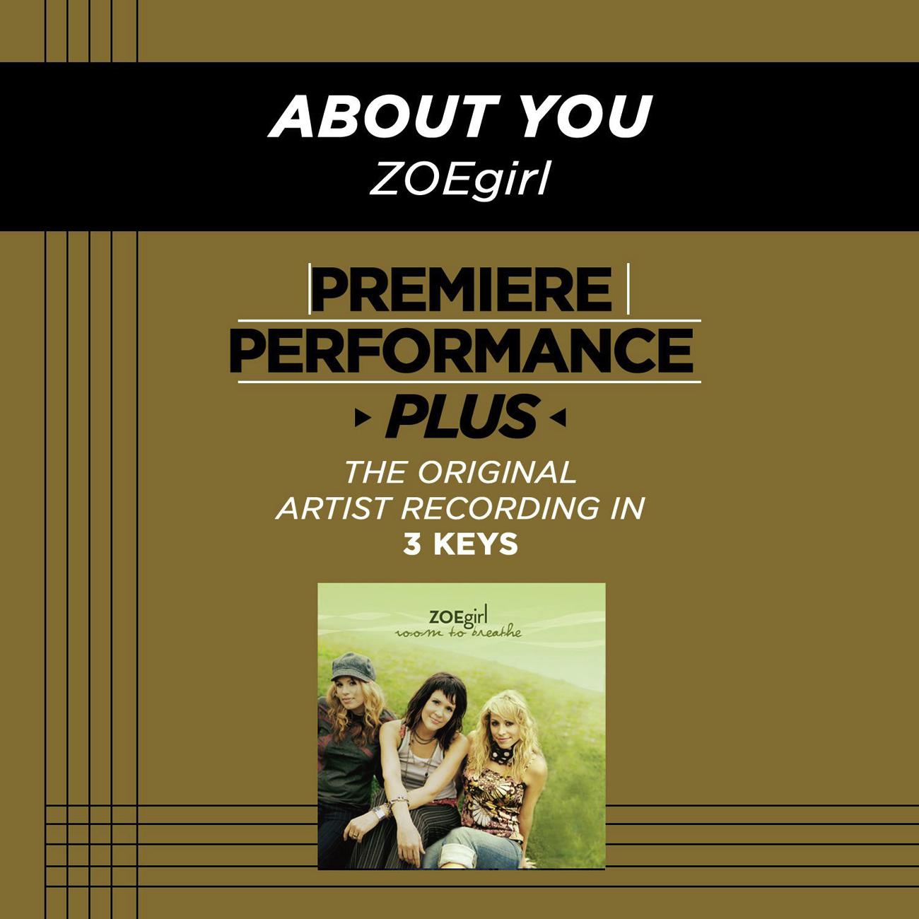 Постер альбома Premiere Performance Plus: About You