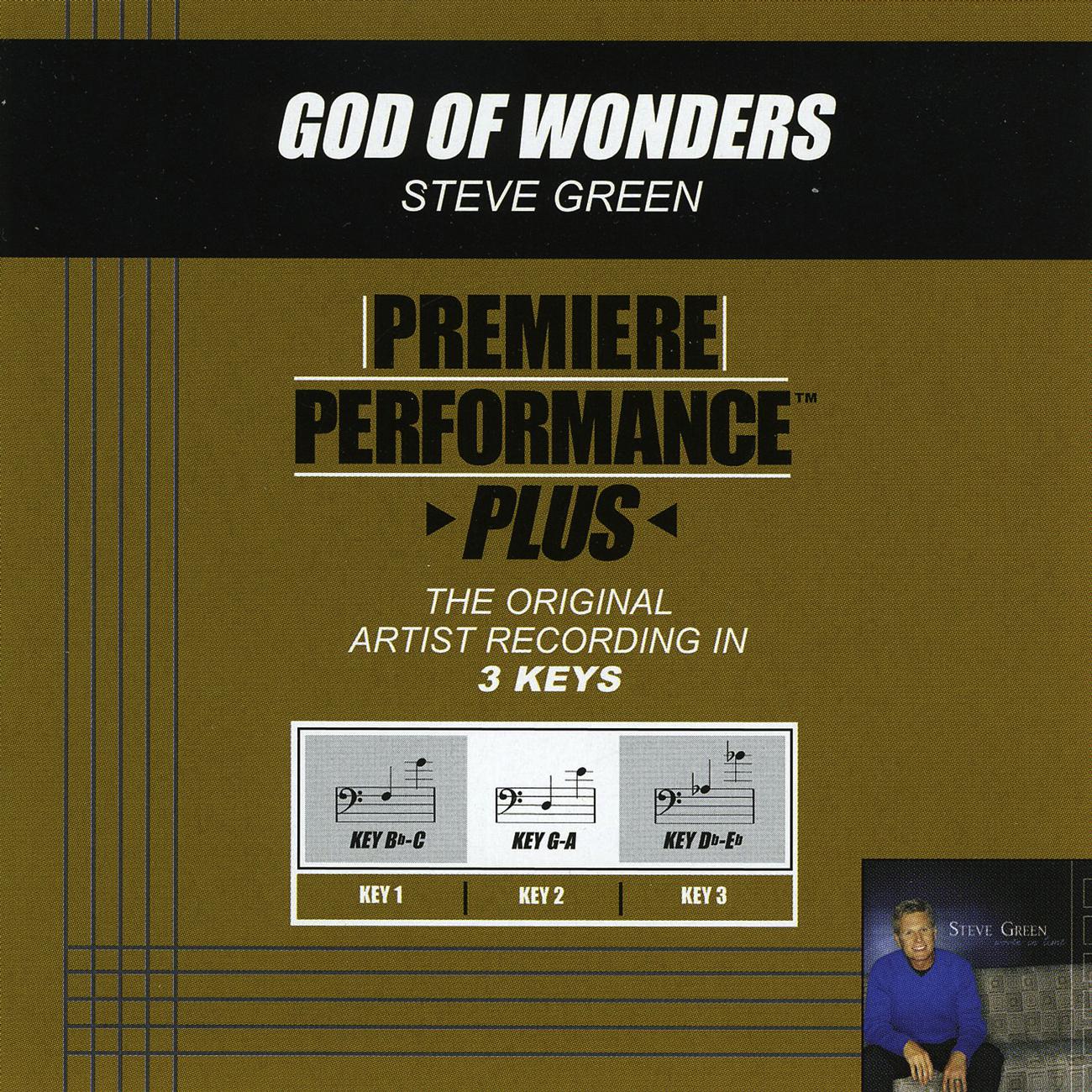 Постер альбома God Of Wonders