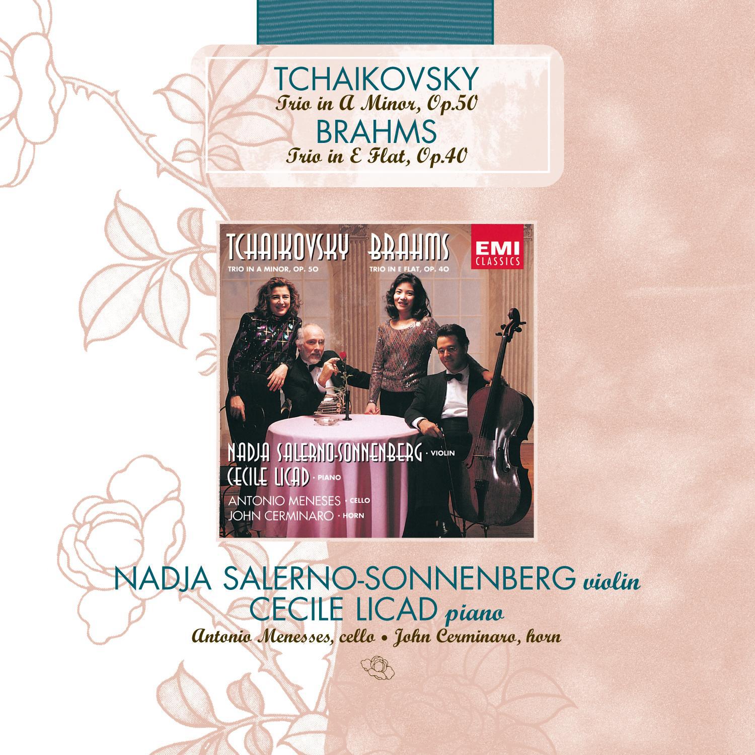 Постер альбома Piano Trio (Tchaikovsky) / Horn Trio (Brahms)