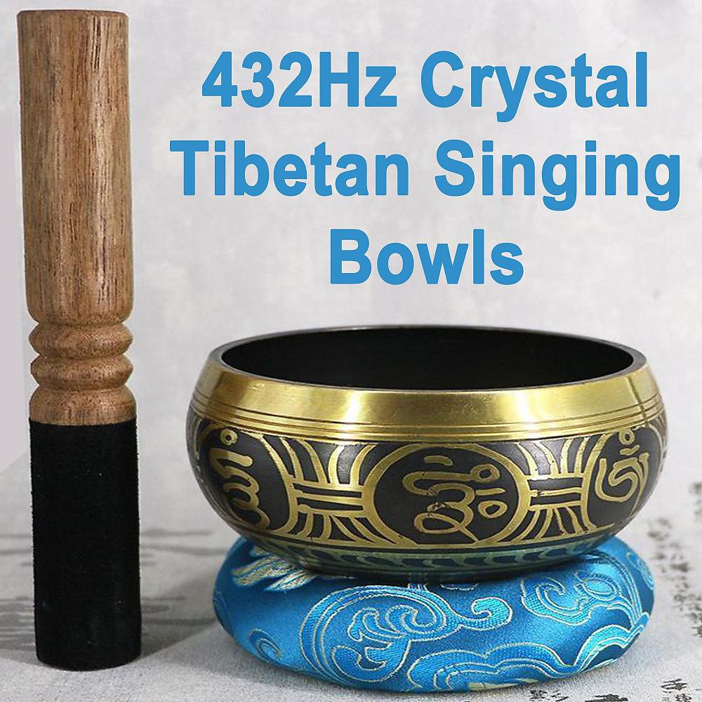 Постер альбома 432Hz Crystal Tibetan Singing Bowls