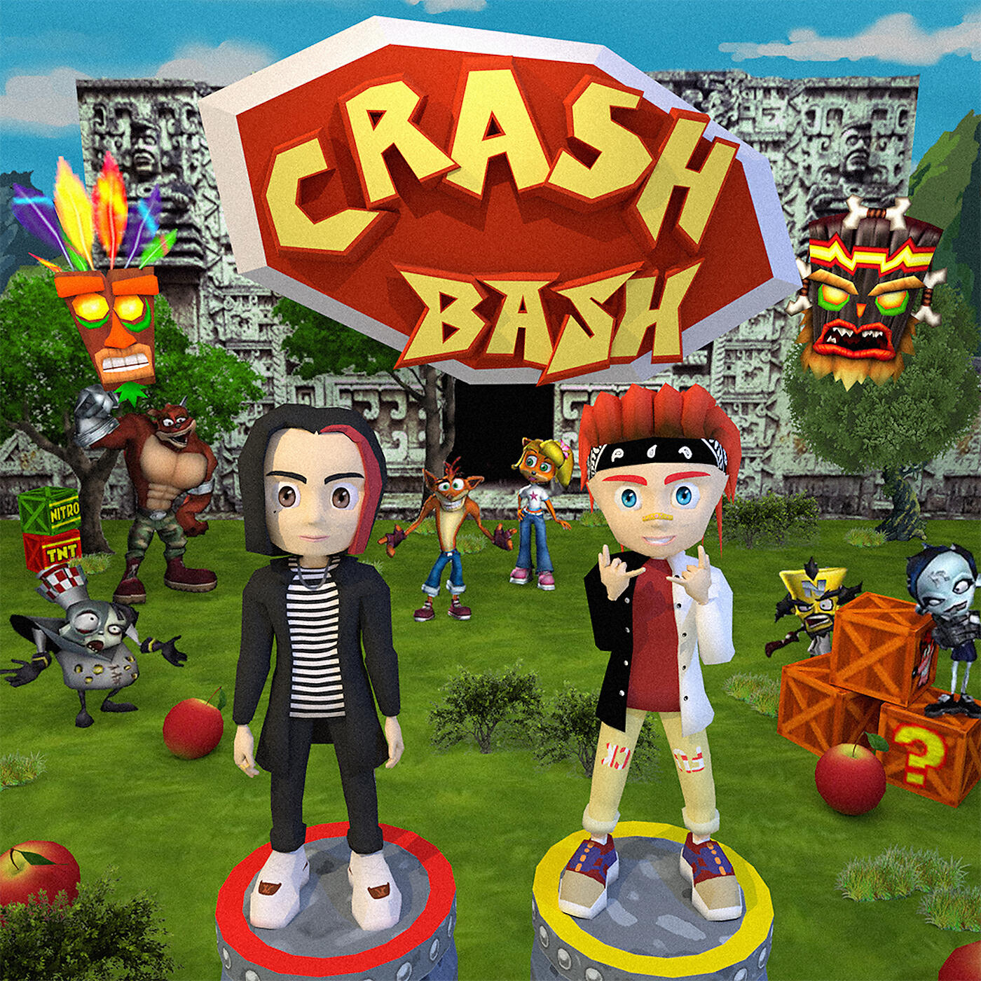 Альбом CRASH BASH (prod. by CAKEBOY) исполнителя Gone.Fludd, Flesh