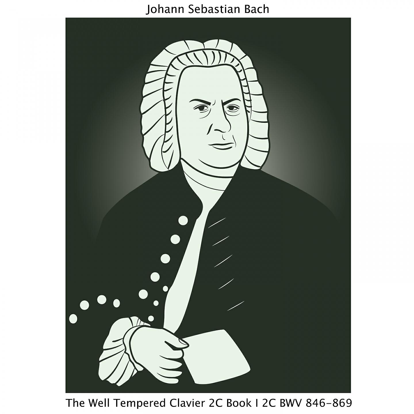 Johann Sebastian Bach - Fugue No. 5 2C BWV 850 in D Major