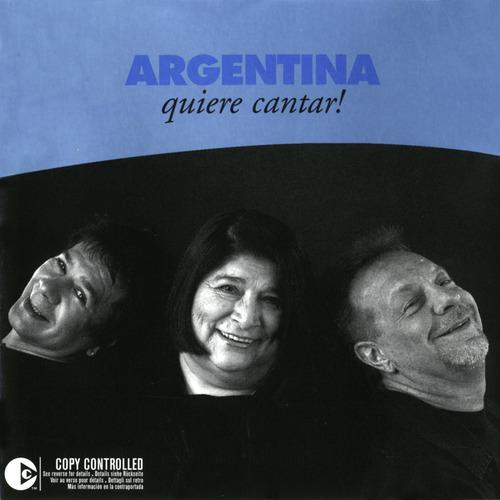 Постер альбома Argentina Quiere Cantar