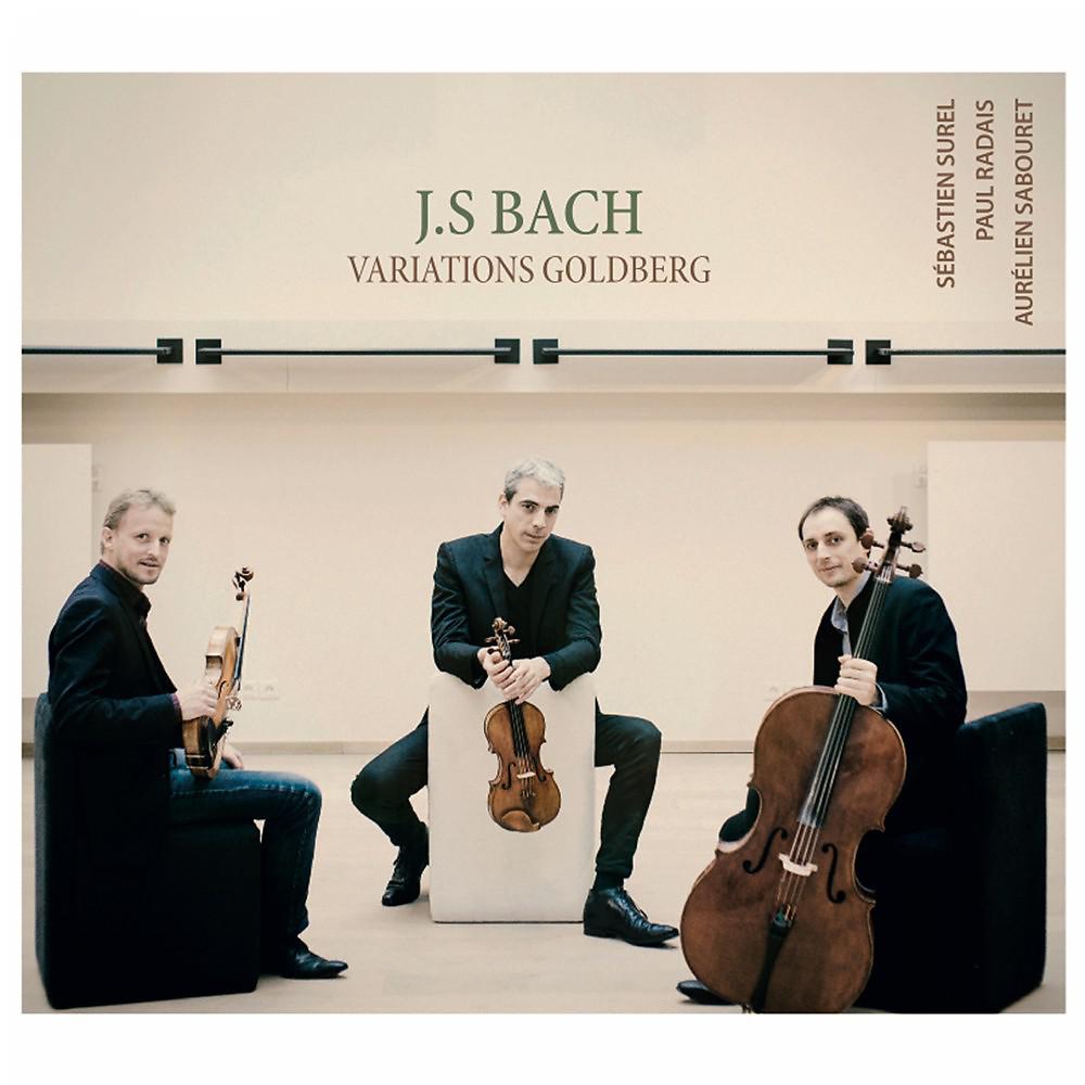 Постер альбома J.S. Bach: Variations Goldberg (Transcription pour trio à cordes de D. Sitkovetsky)