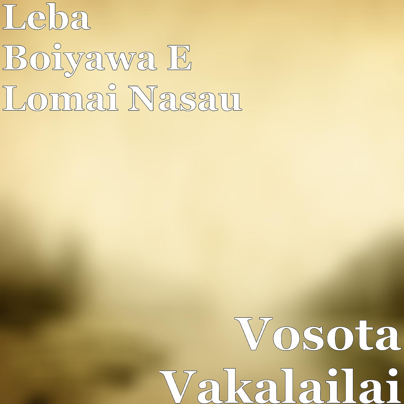 Постер альбома Vosota Vakalailai