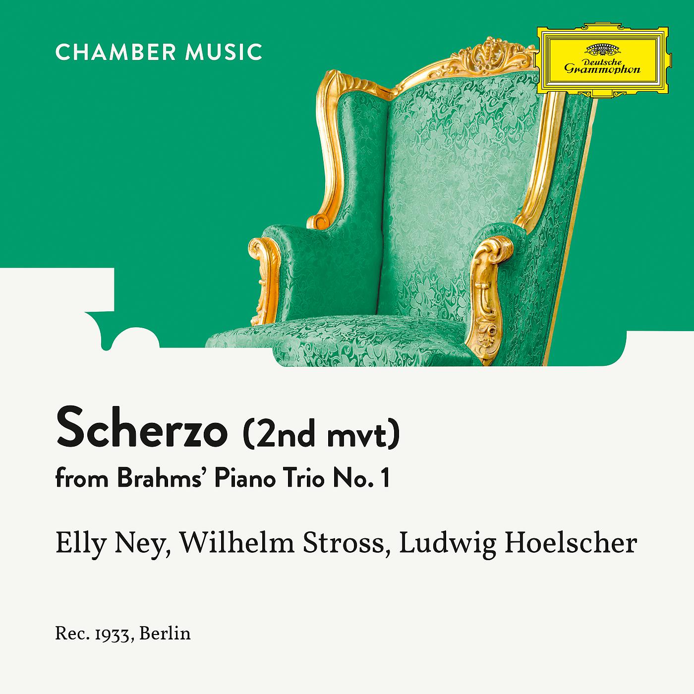 Постер альбома Brahms: Piano Trio No. 1 In B, Op. 8: II. Scherzo