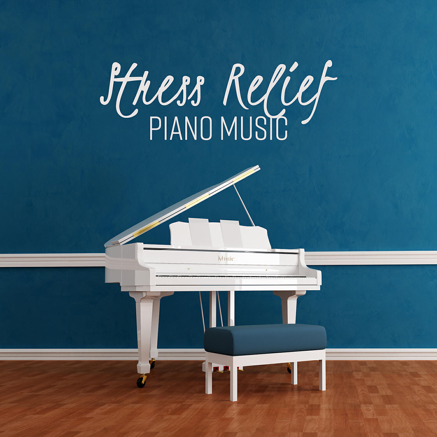 Stress Relief Calm Oasis - Inner Peace, Piano with Nature in Background
