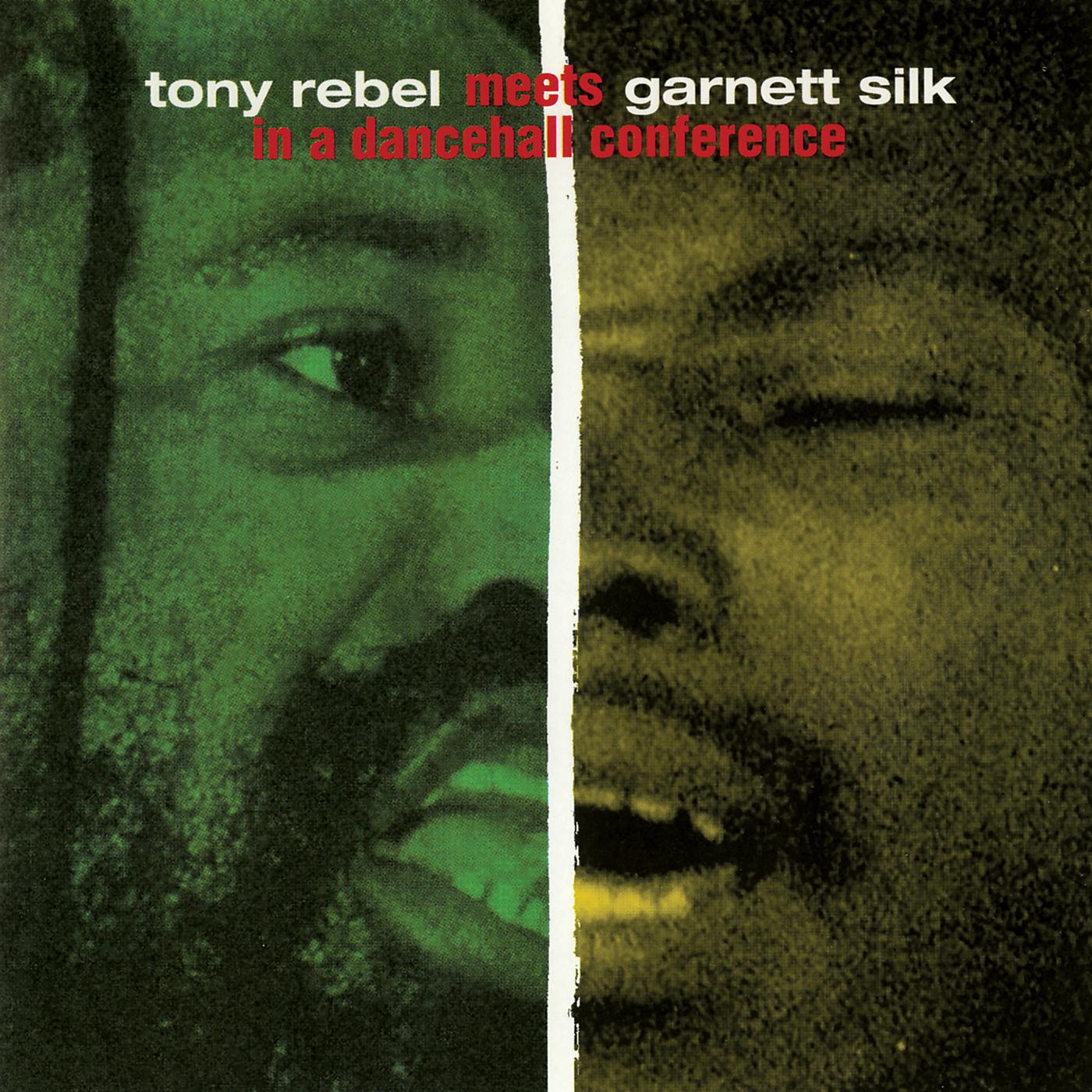Постер альбома Tony Rebel Meets Garnett Silk In A Dancehall Conference