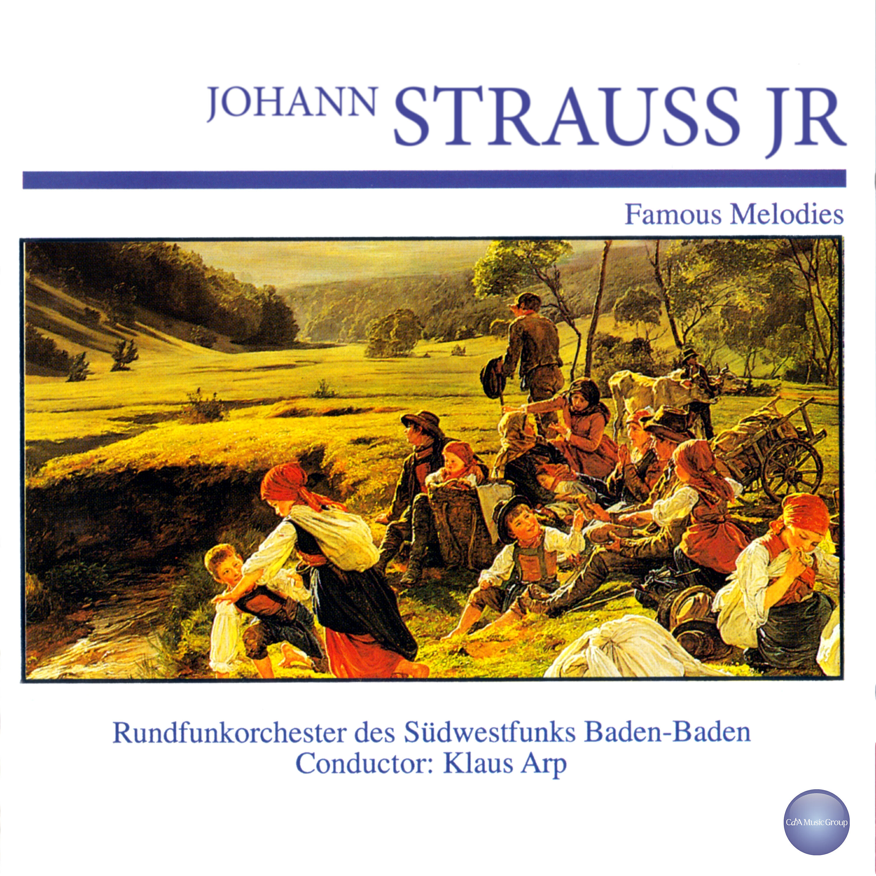 Rundfunkorchester des Südwestfunks Baden-Baden - Champagne Polka, Op. 211