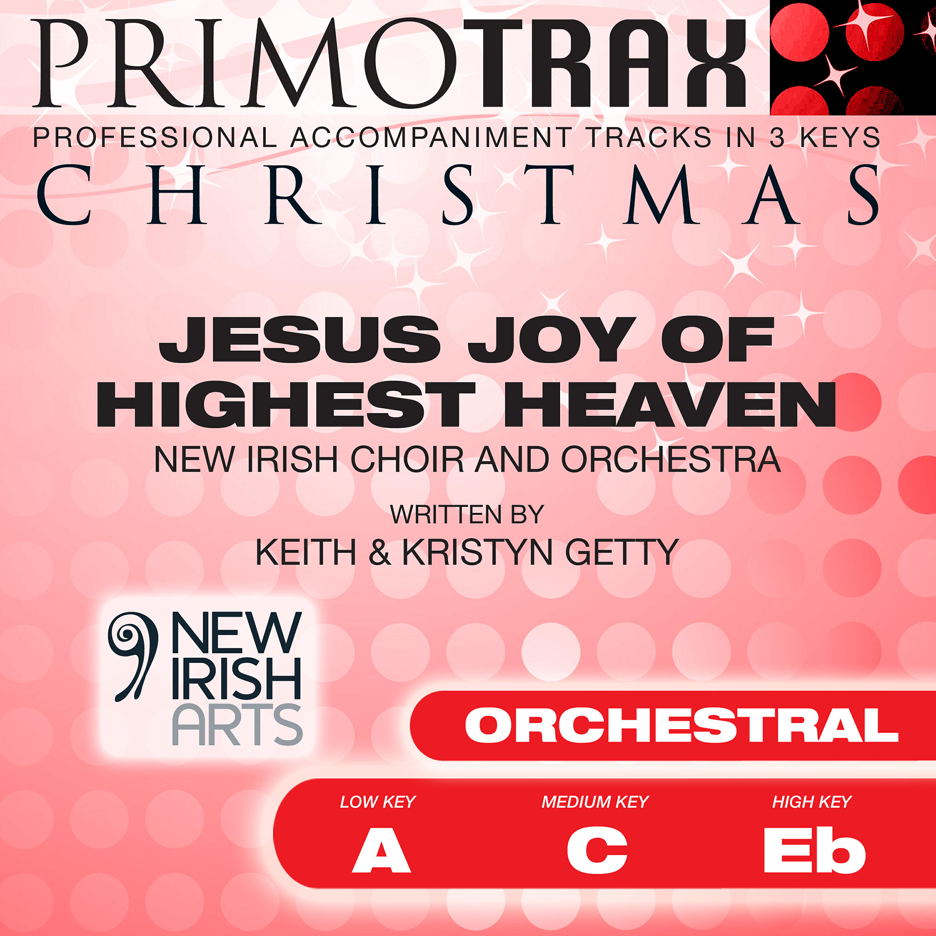 New Irish Choir - Jesus Joy of Highest Heaven (Low Key - A - Orchestral Performance Backing Track)