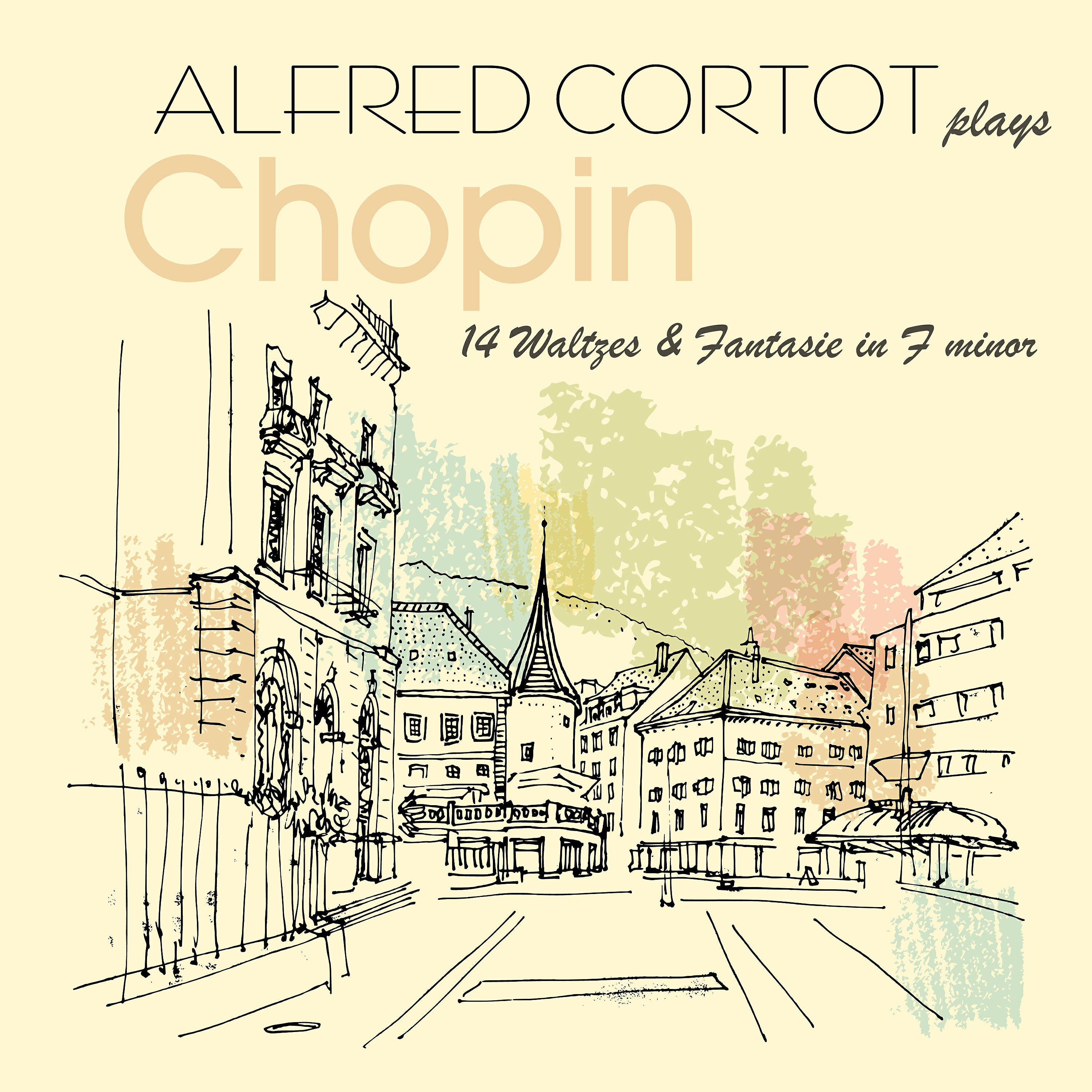 Alfred Cortot - Waltz No. 6 in D-Flat Major, Op. 61, No. 1 (Minute