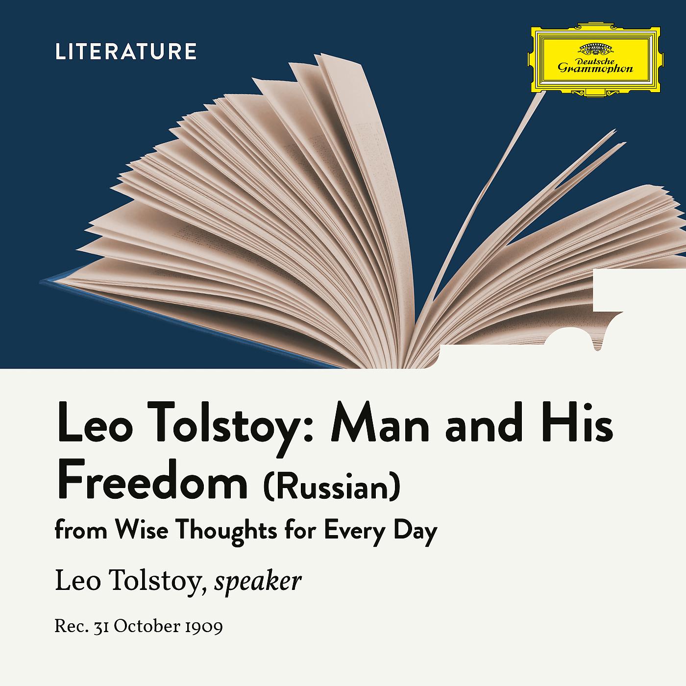 Постер альбома Tolstoy: Man and His Freedom