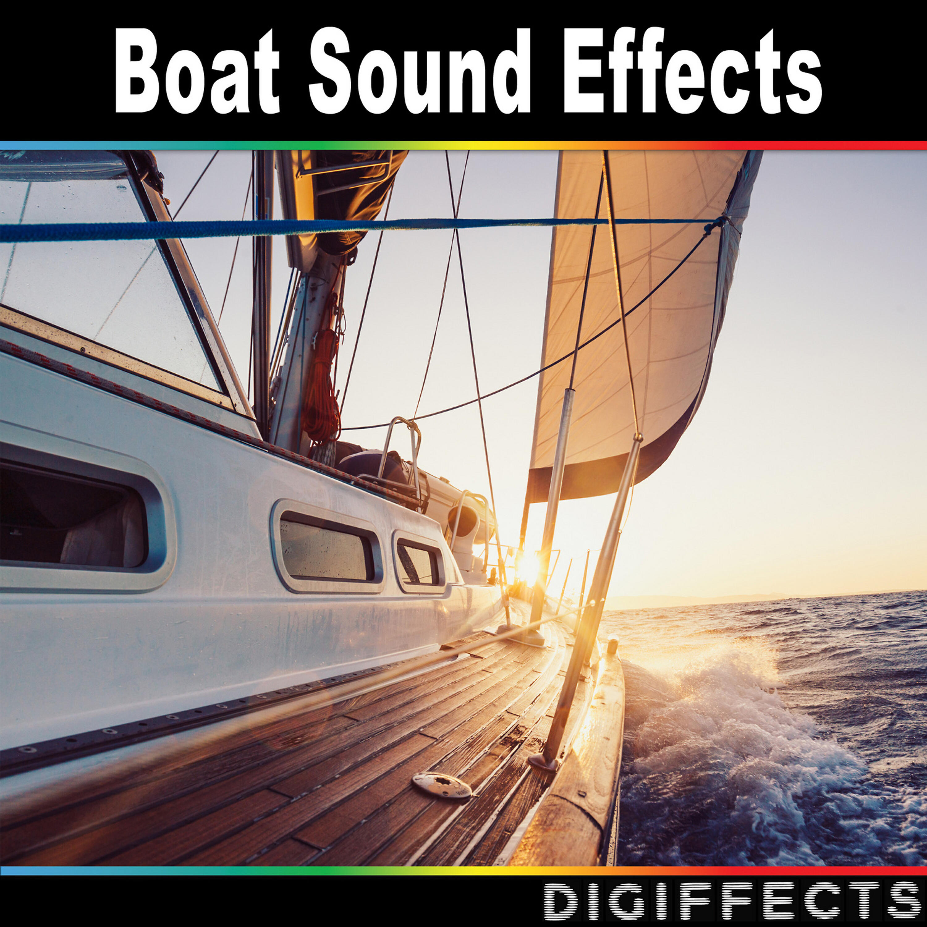 Digiffects Sound Effects Library - Sailboat Lowering Fore Sail