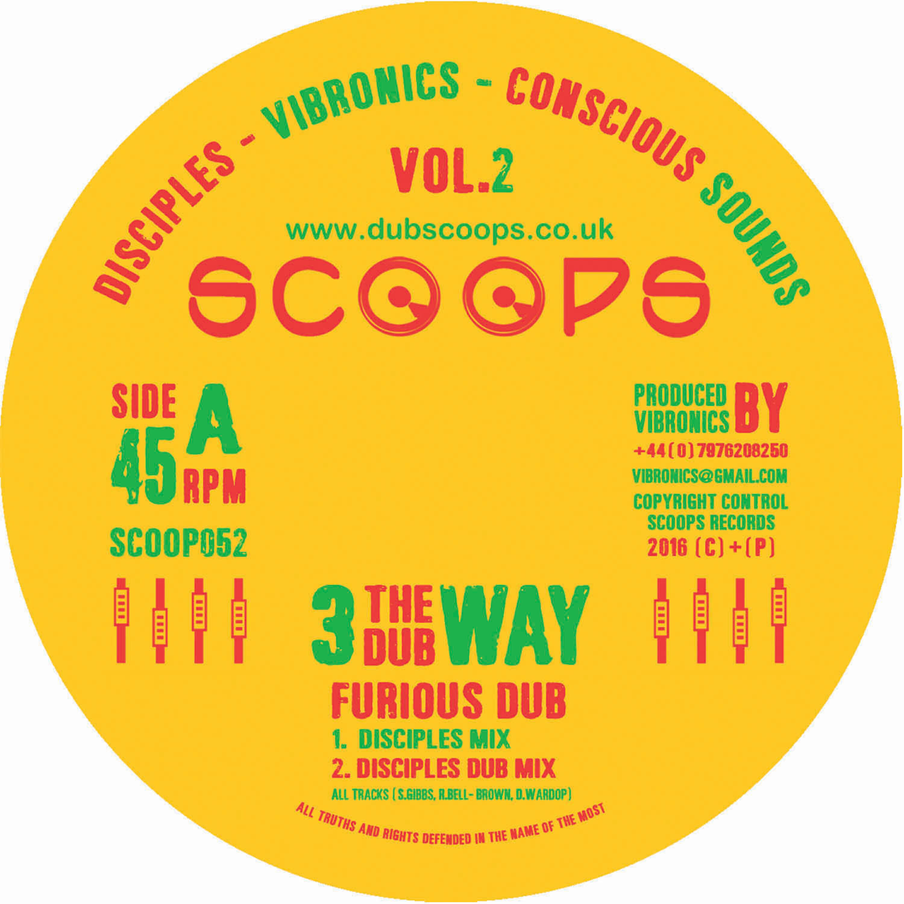 Vibronics - Furious Dub - Disciples Mix