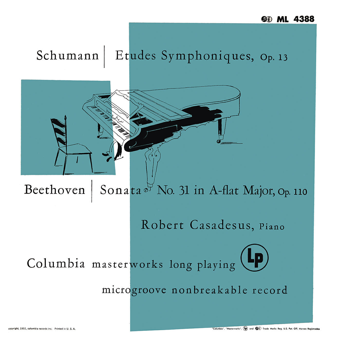 Robert Casadesus - Symphonic Etudes for Piano, Op. 13: Étude X. Con energia sempre