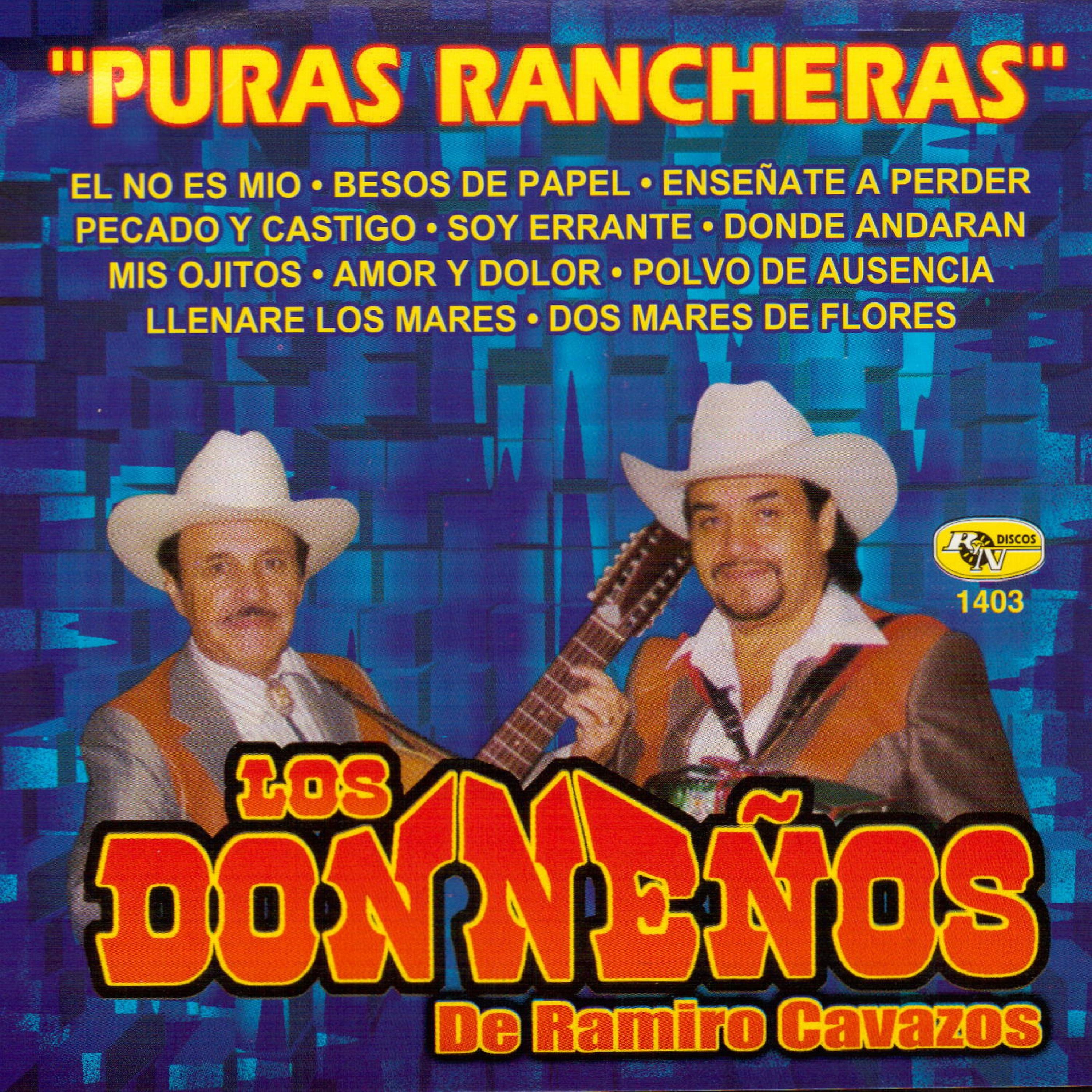 Постер альбома Puras Rancheras