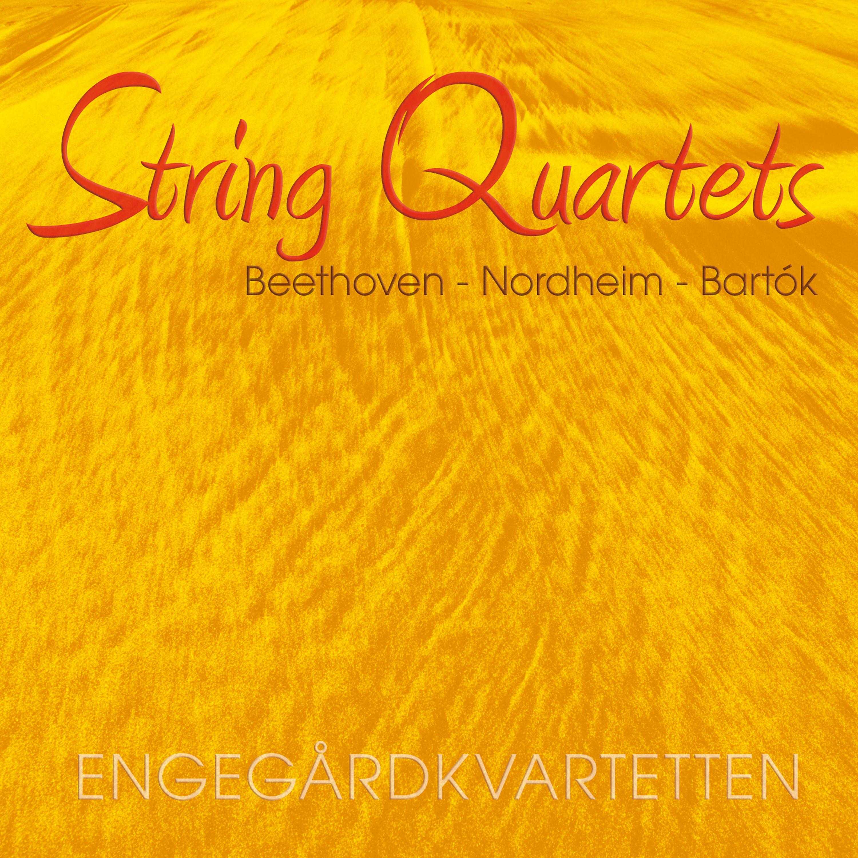 Постер альбома String Quartets, Vol. 2 Beethoven - Nordheim - Bartok