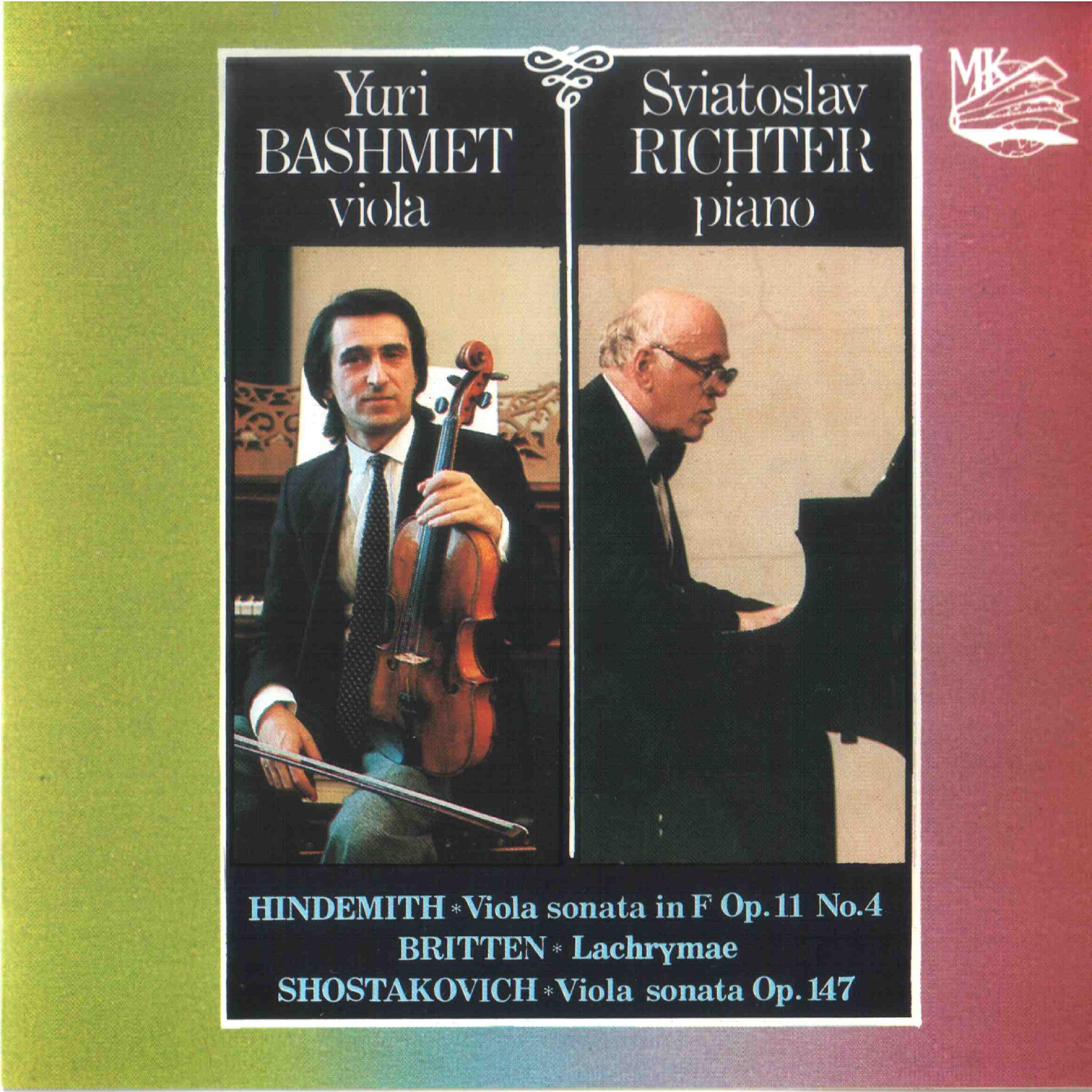 Yuri Bashmet - Viola Sonata, Op. 147: II. Allegretto