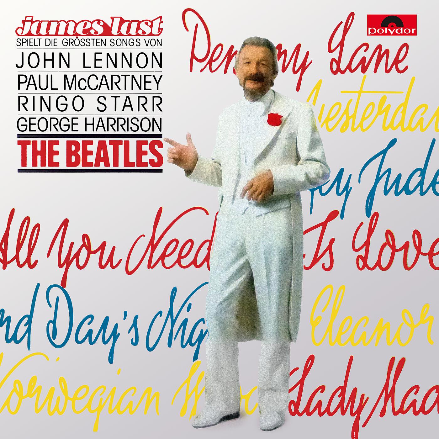 Постер альбома James Last spielt die grössten Songs von The Beatles