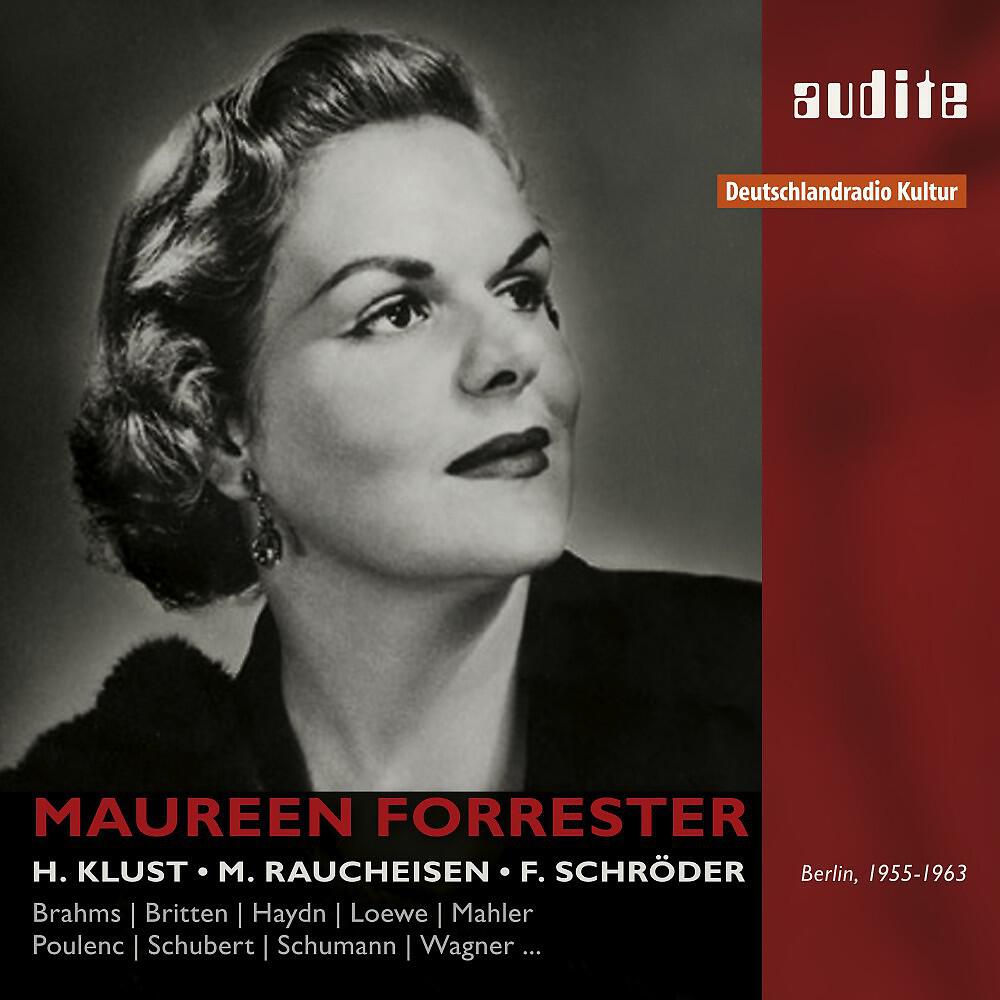 Maureen Forrester - Rückert-Lieder: III. Blicke mir nicht in die Lieder