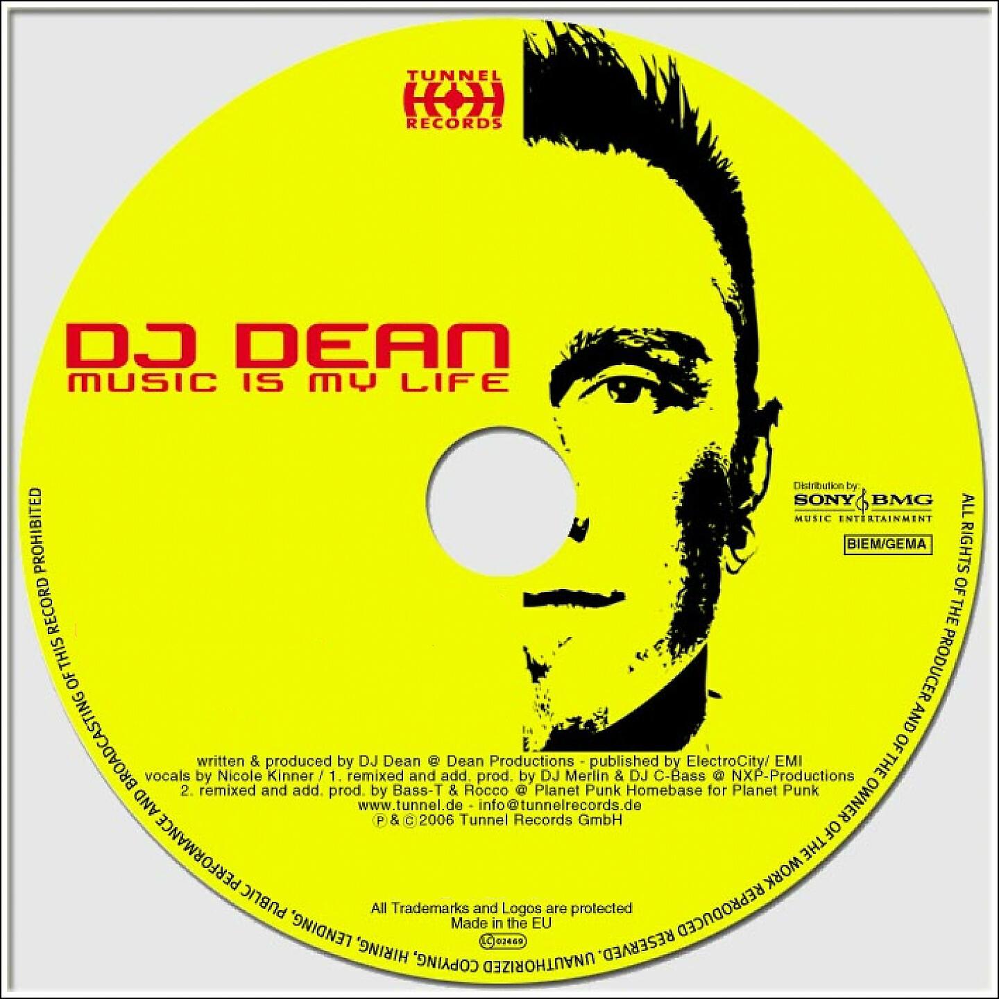 DJ Dean - Music Is My Life (DJ Merlin & DJ C-Bass Radio Edit)