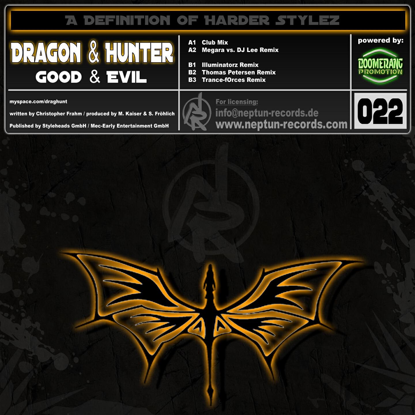 Dragon and Hunter - Good & Evil (Megara versus Dj Lee Radio Edit)