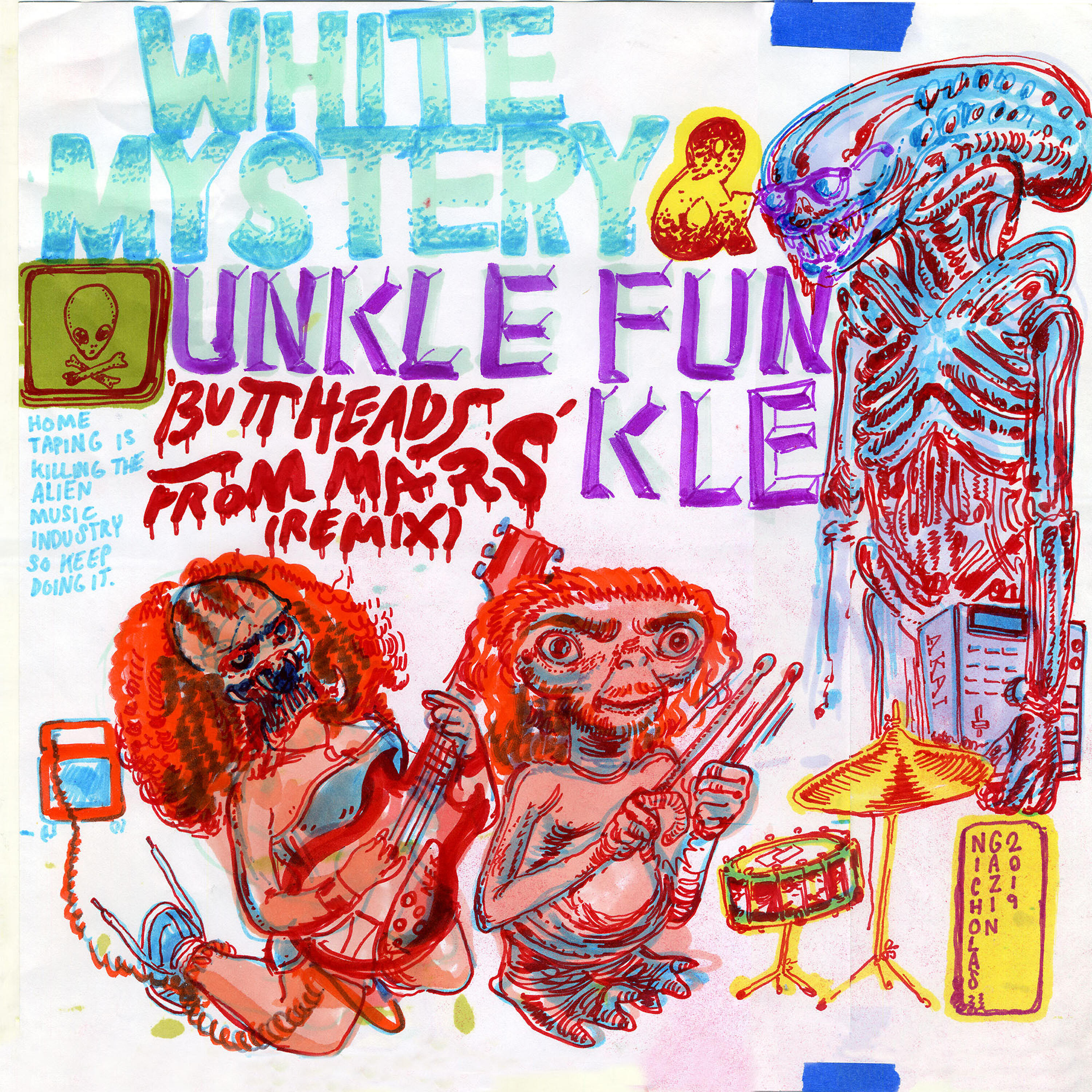 White Mystery - Get Back (Unkle Funkle Remix)