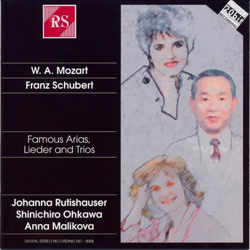 Постер альбома Wolfgang Amadeus Mozart and Franz Schubert: Famous Arias / Lieder and Trio's