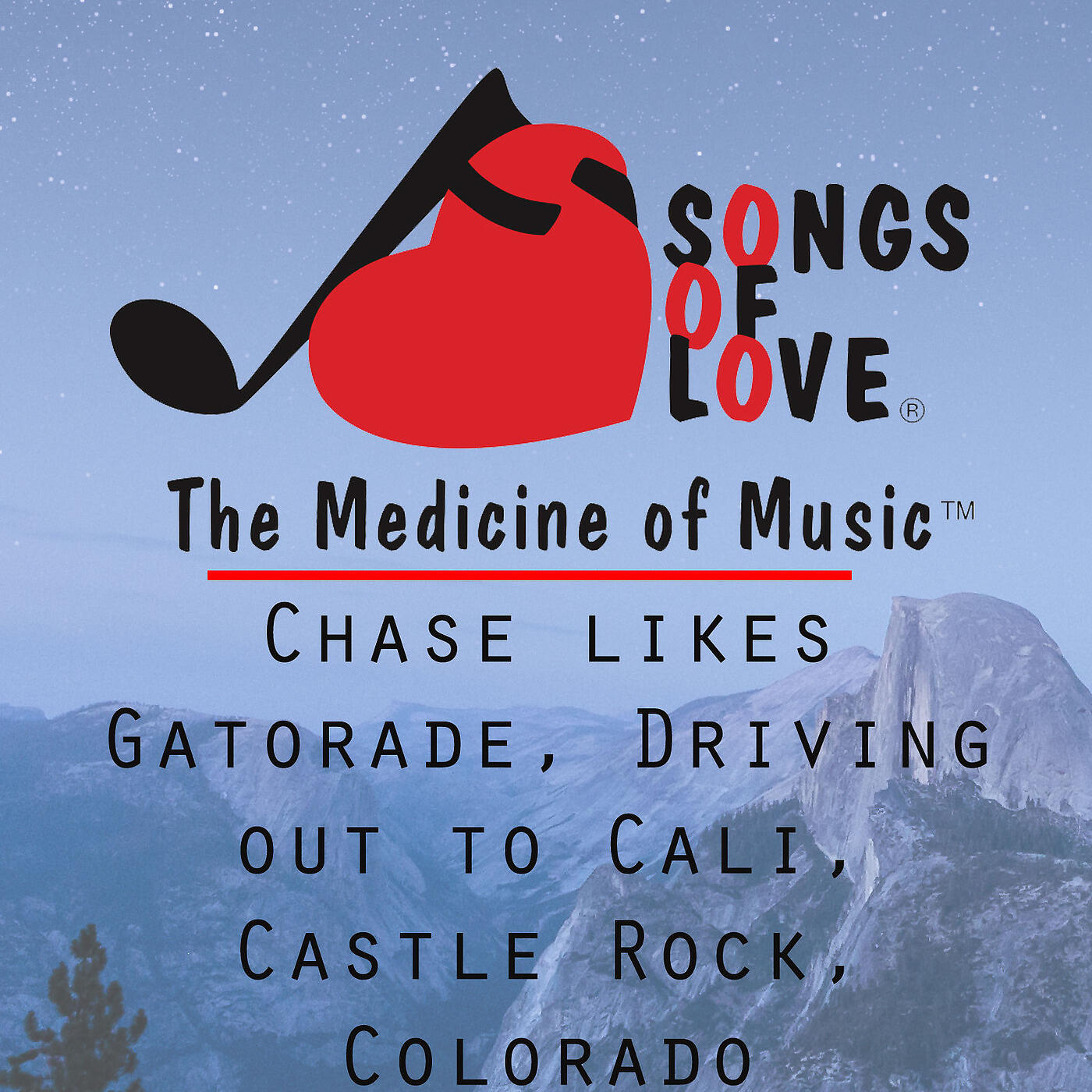 J. Beltzer - Chase Likes Gatorade, Driving out to Cali, Castle Rock, Colorado
