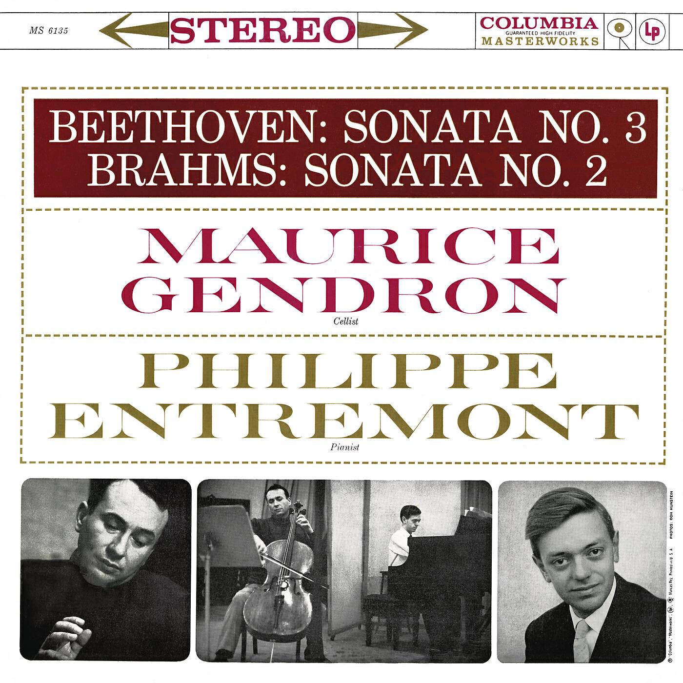 Maurice Gendron - Cello Sonata No. 2 in F Major, Op. 99: II. Adagio affetuoso
