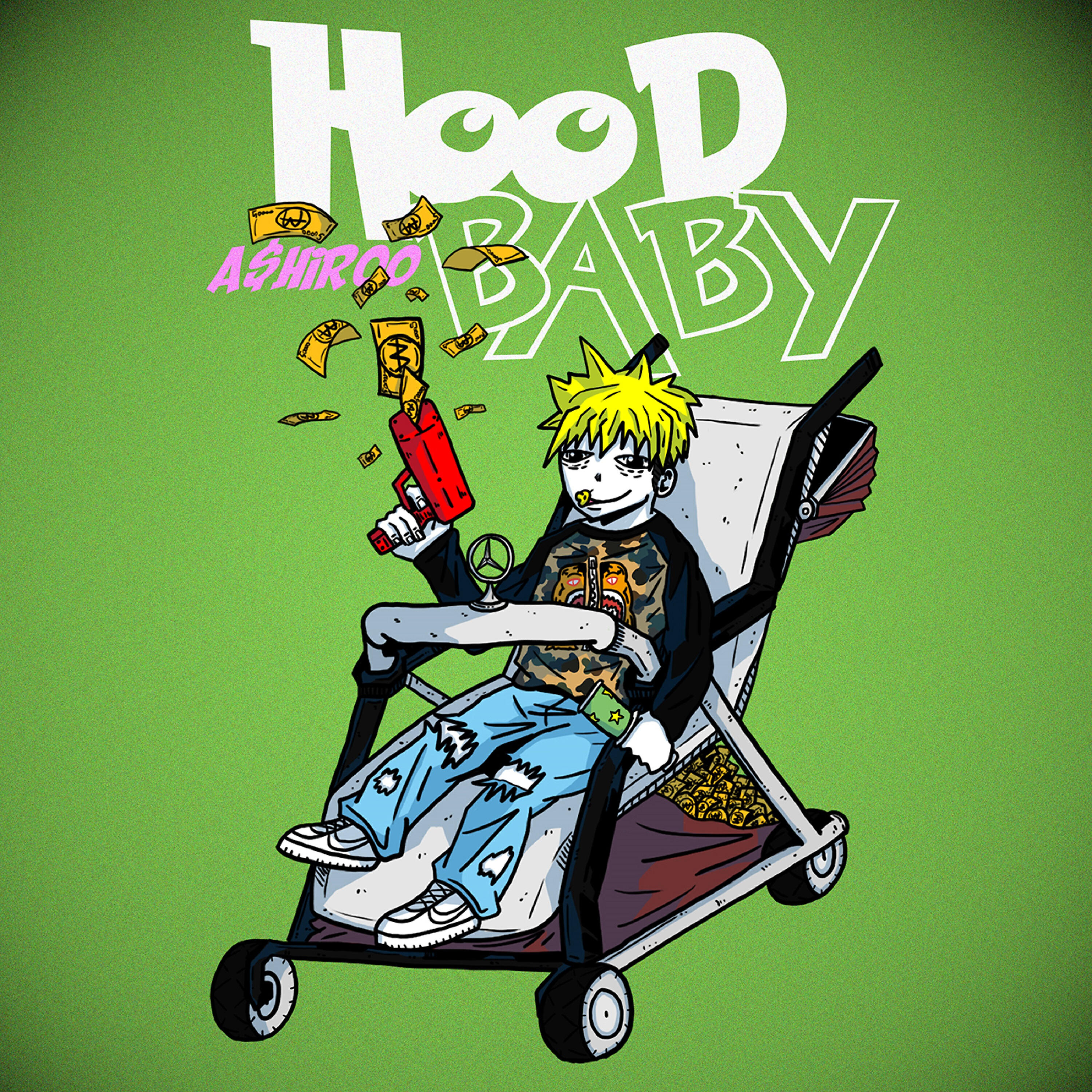 A$hiroo - Real HoodBabies (Remix)