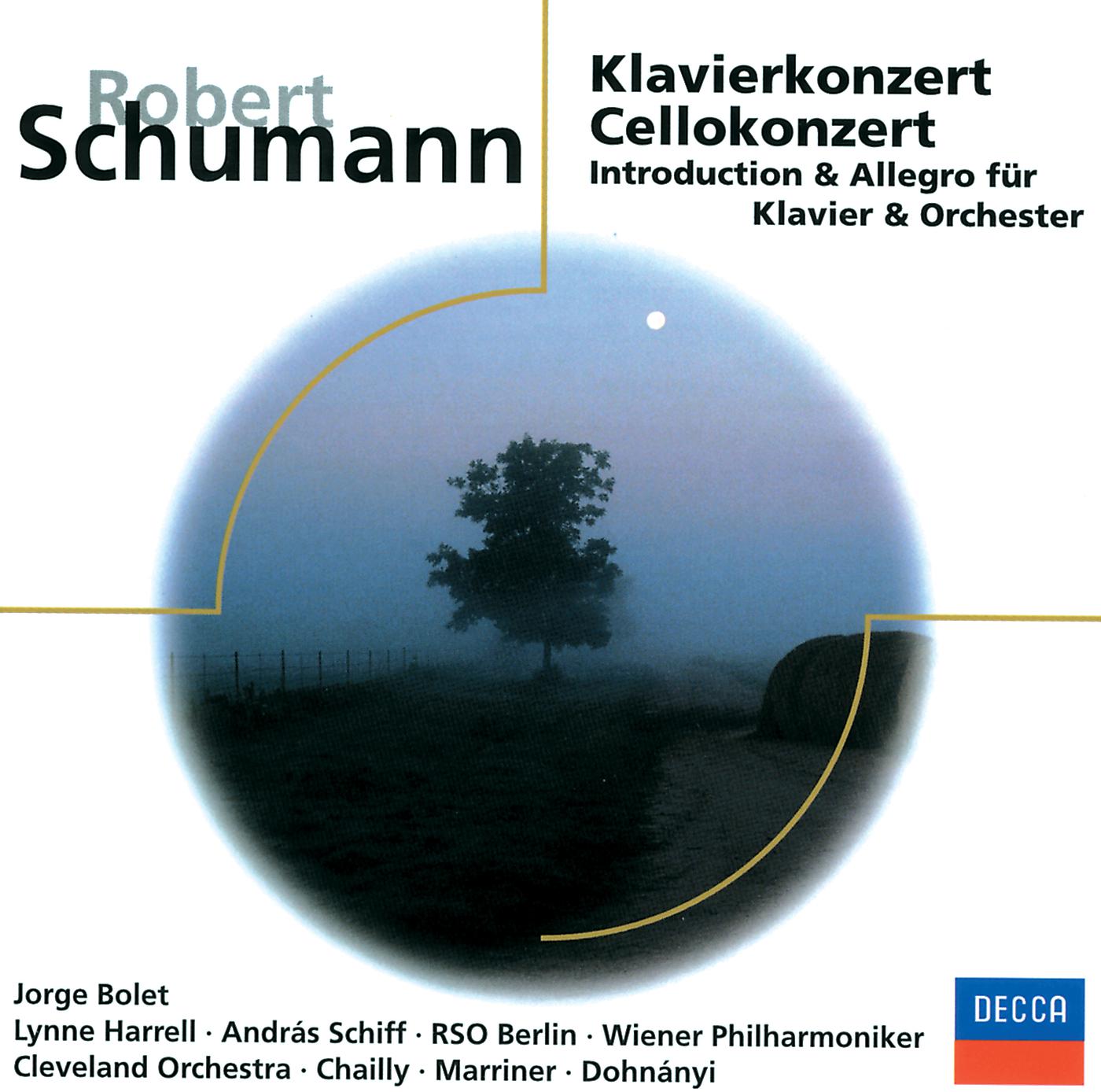 Постер альбома Schumann: Klavierkonzert, Op.54 - Cellokonzert, Op.129