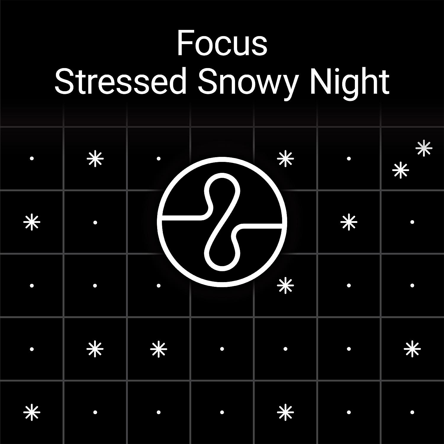 Постер альбома Focus: Stressed Snowy Night